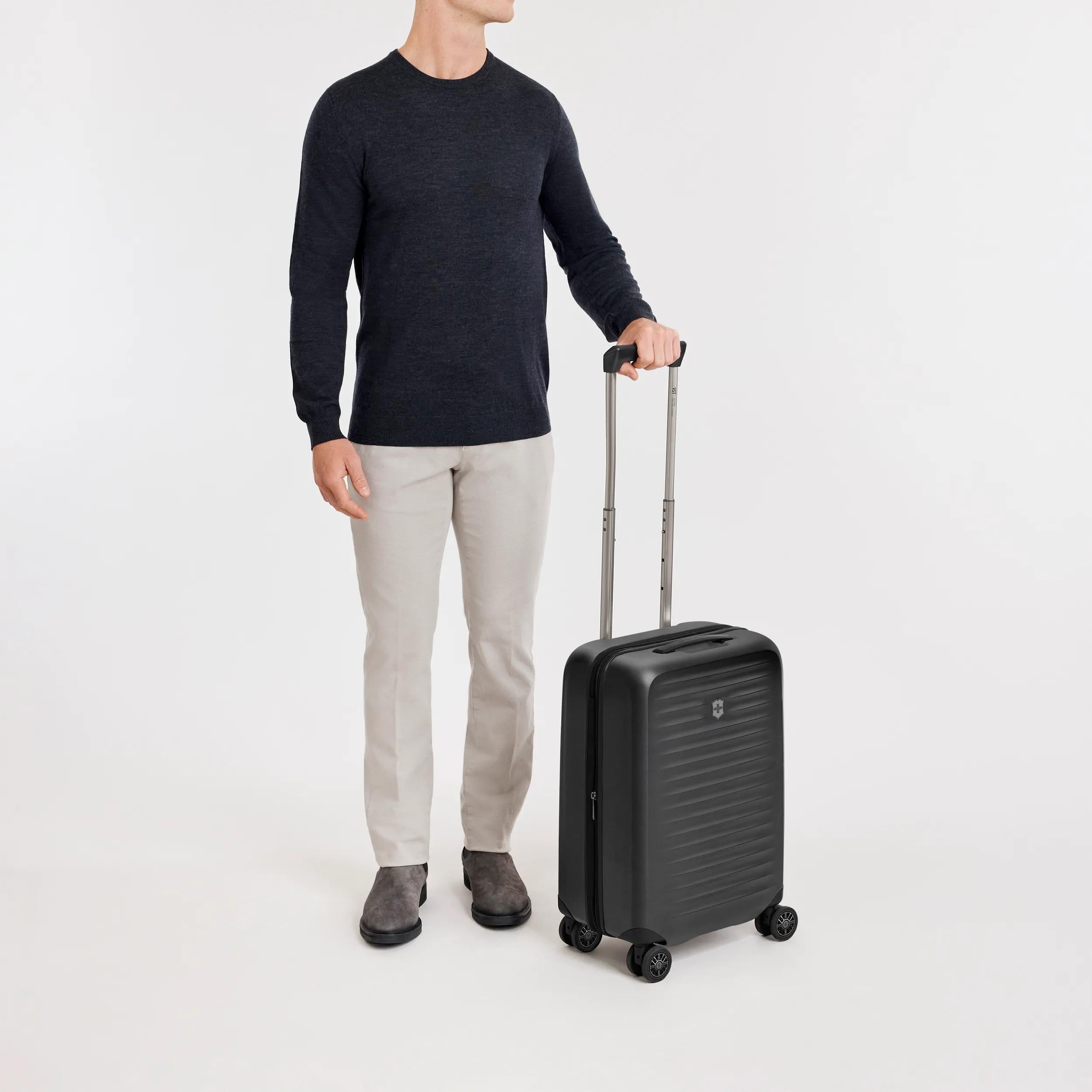 Victorinox Airox Advanced Frequent Flyer Carry-on in Black — lifestyle