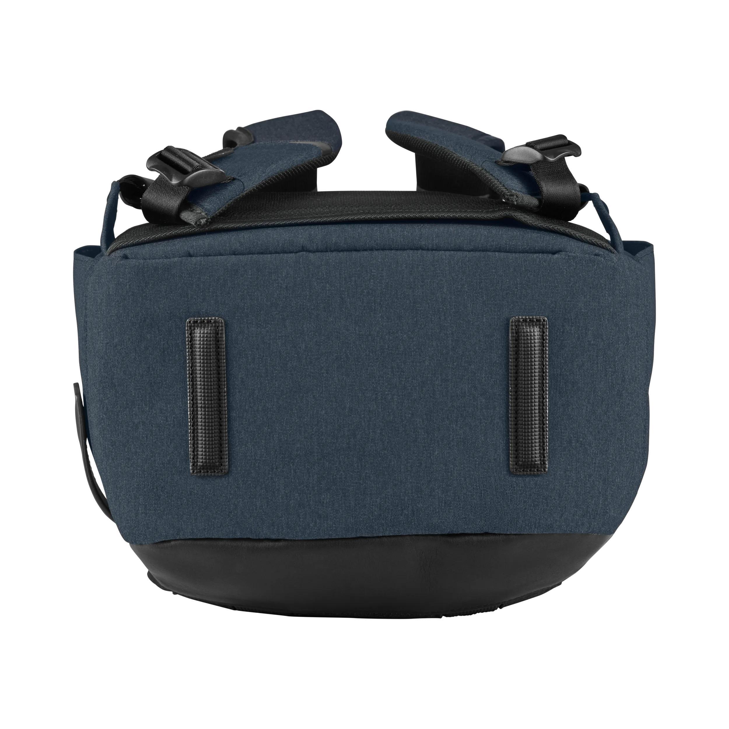 Victorinox Architecture Urban2 Deluxe Backpack in Blue / Black — detail view 4