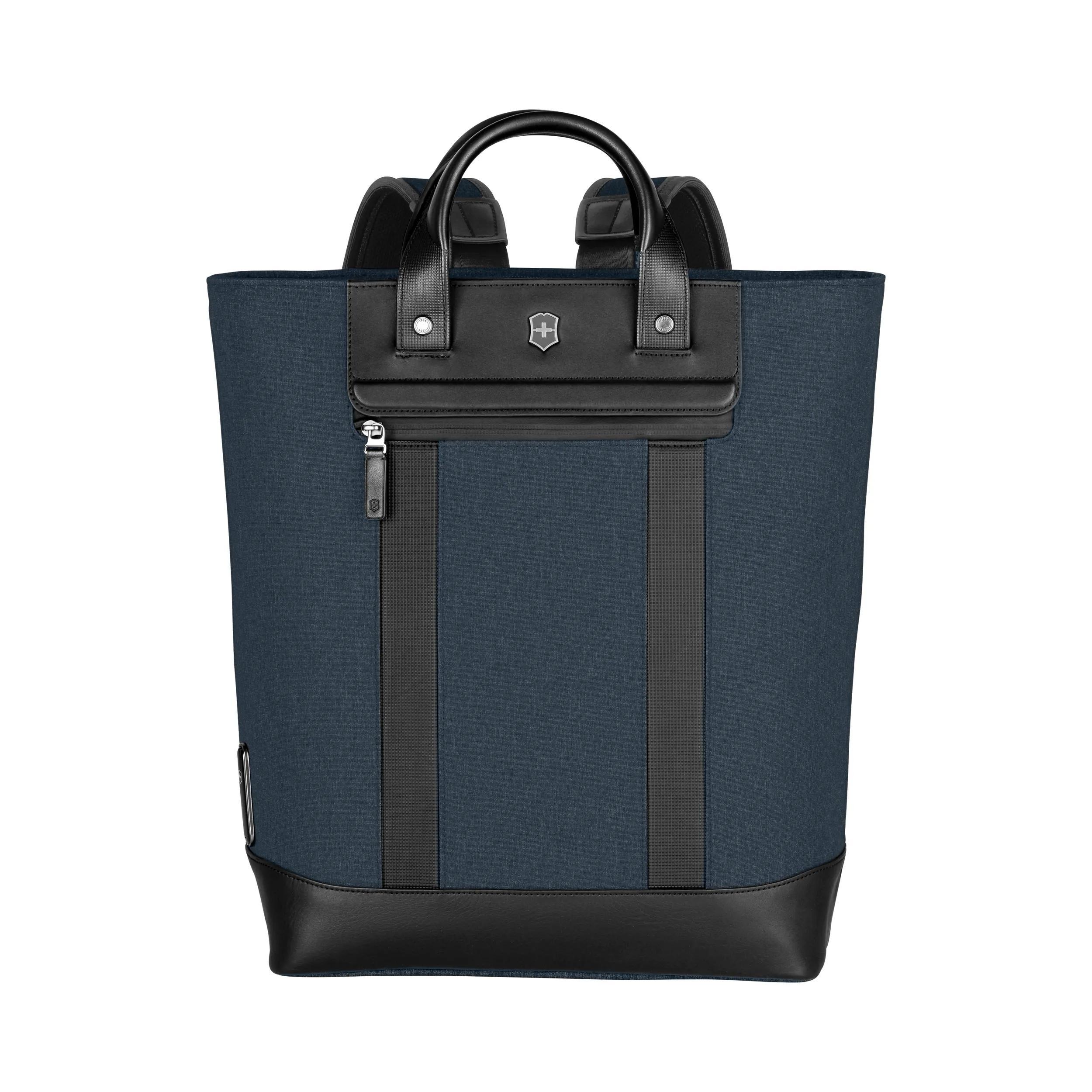 Victorinox Architecture Urban2 2-Way Carry Tote in Blue / Black — front view