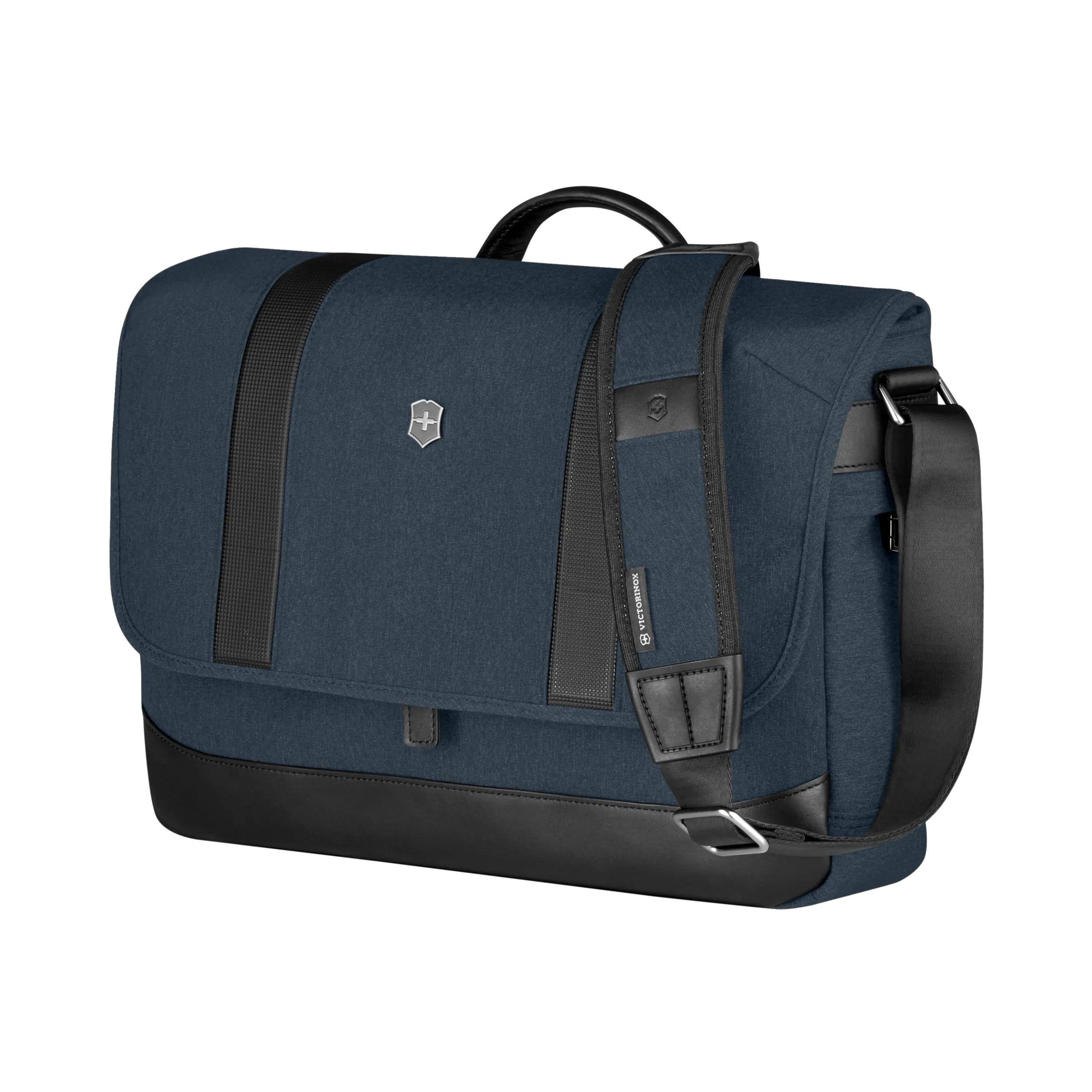 Victorinox Architecture Urban2 Messenger in Blue / Black — front view