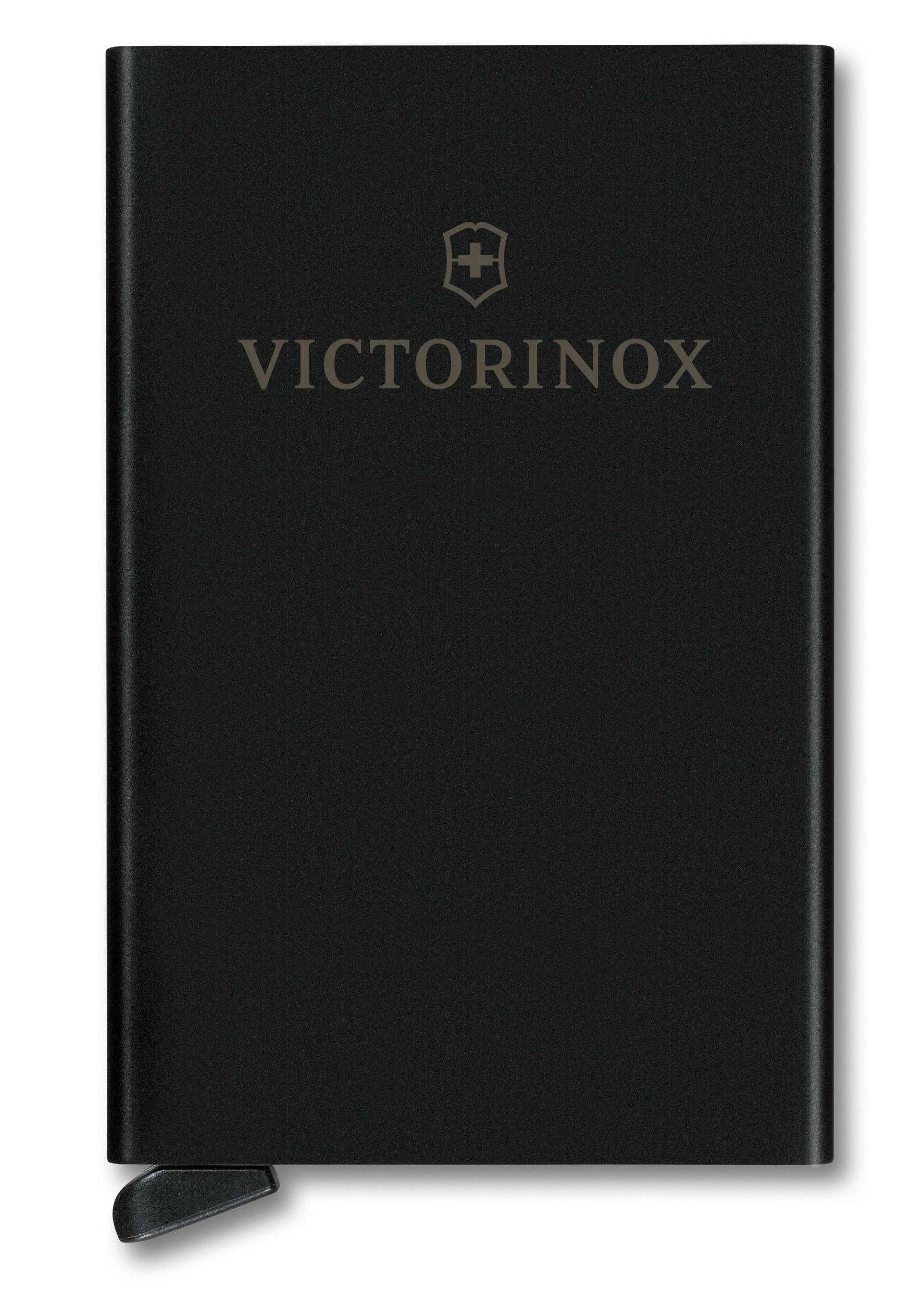 Victorinox Altius Secrid Essential Card Wallet in Black — angle view 2
