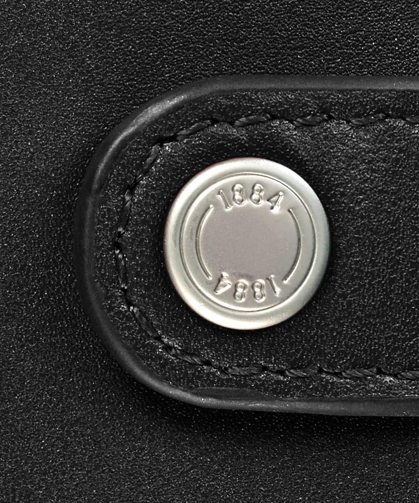 Victorinox Altius Secrid Leather Card Wallet in Black — detail view 2