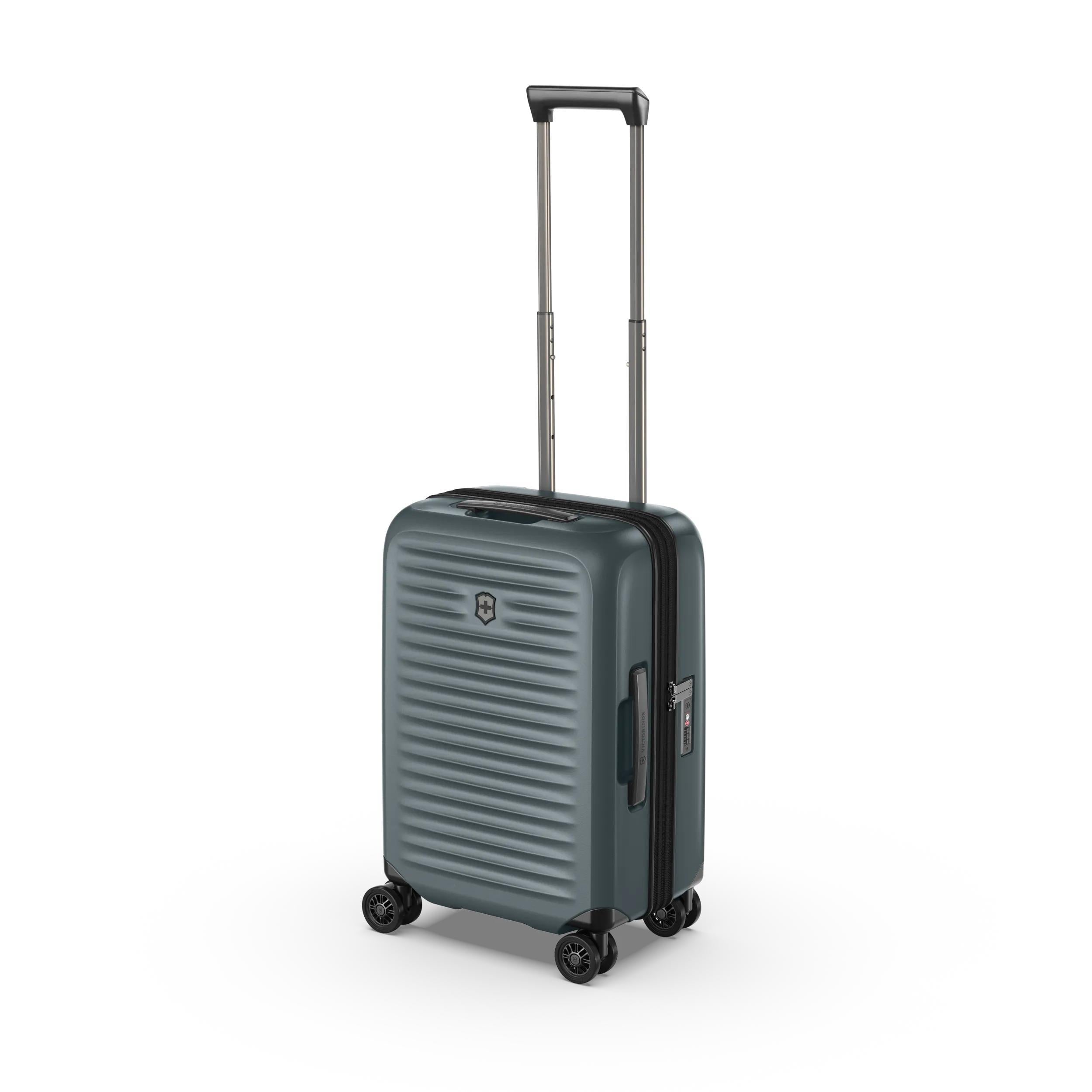Victorinox Airox Advanced Frequent Flyer Carry-on in Storm — angle view 3