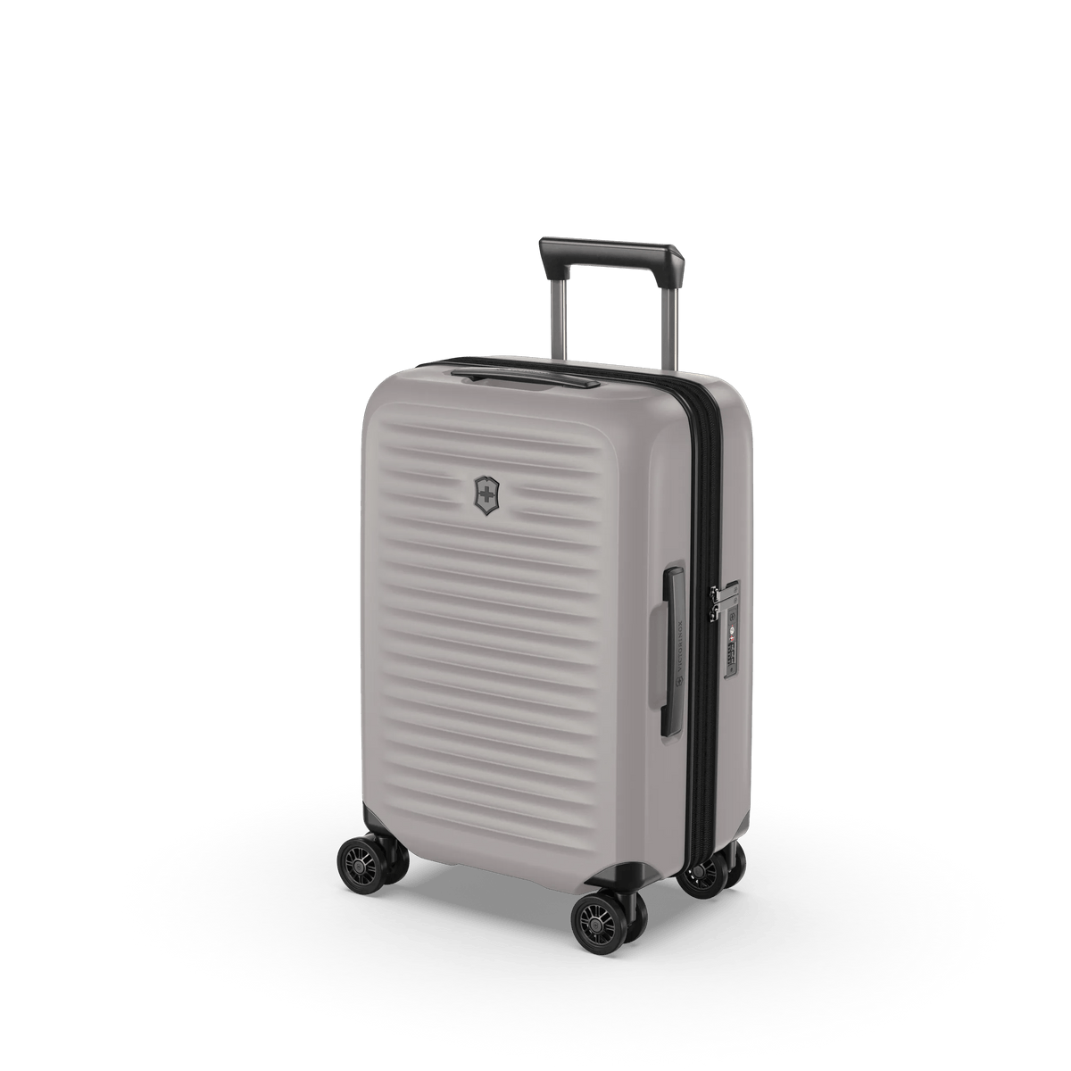 Victorinox Airox Advanced Frequent Flyer Carry-on in Stone White — angle view 2