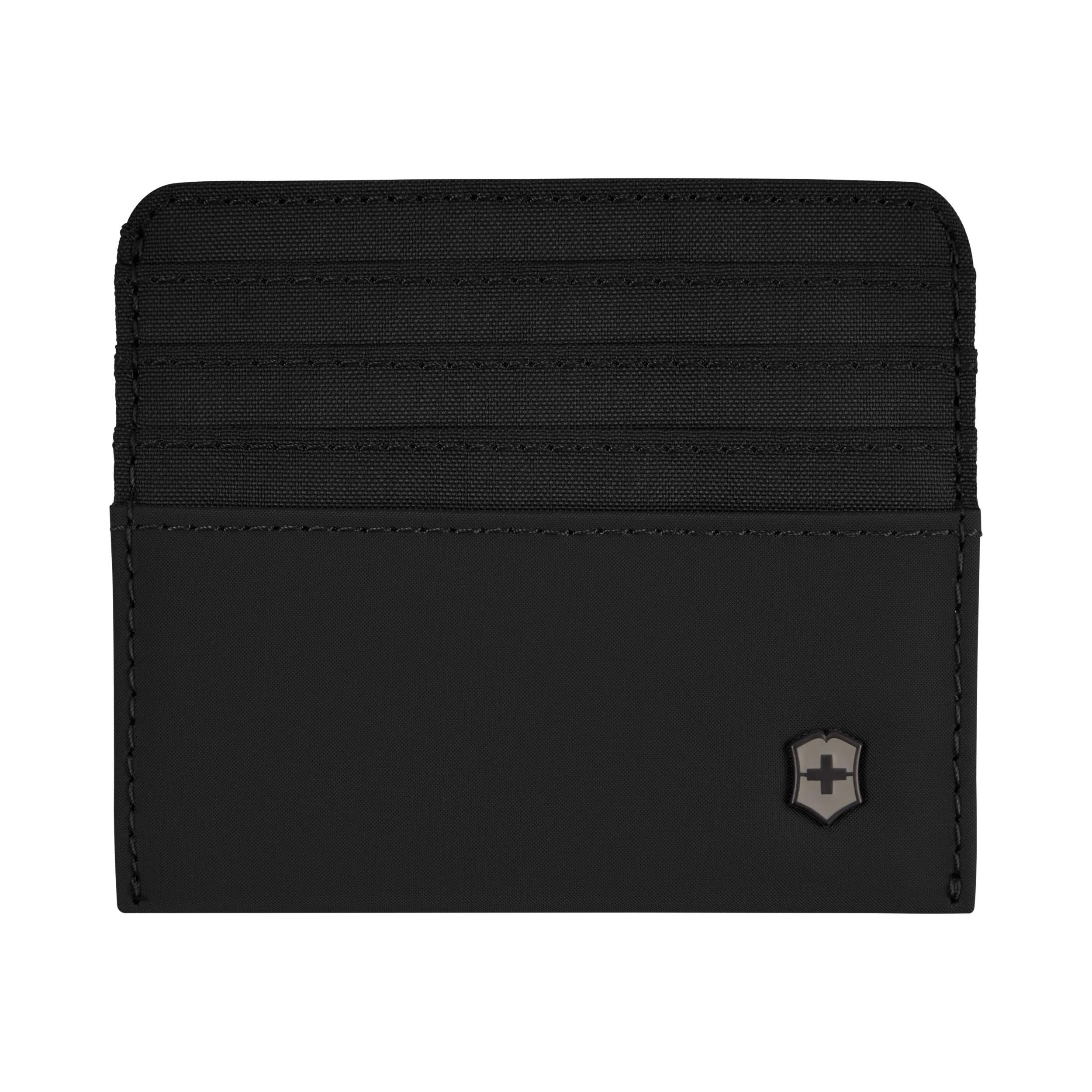 Victorinox Travel Essentials Card Holder in Black — front view