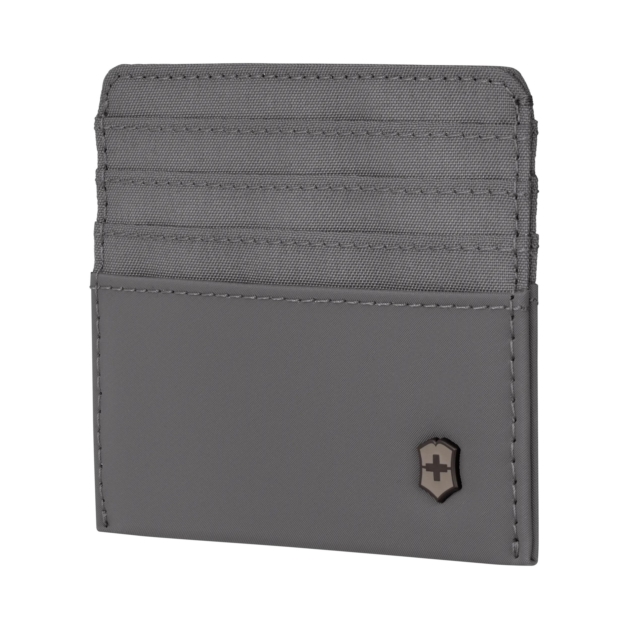Victorinox Travel Essentials Card Holder in Gray — angle view 2