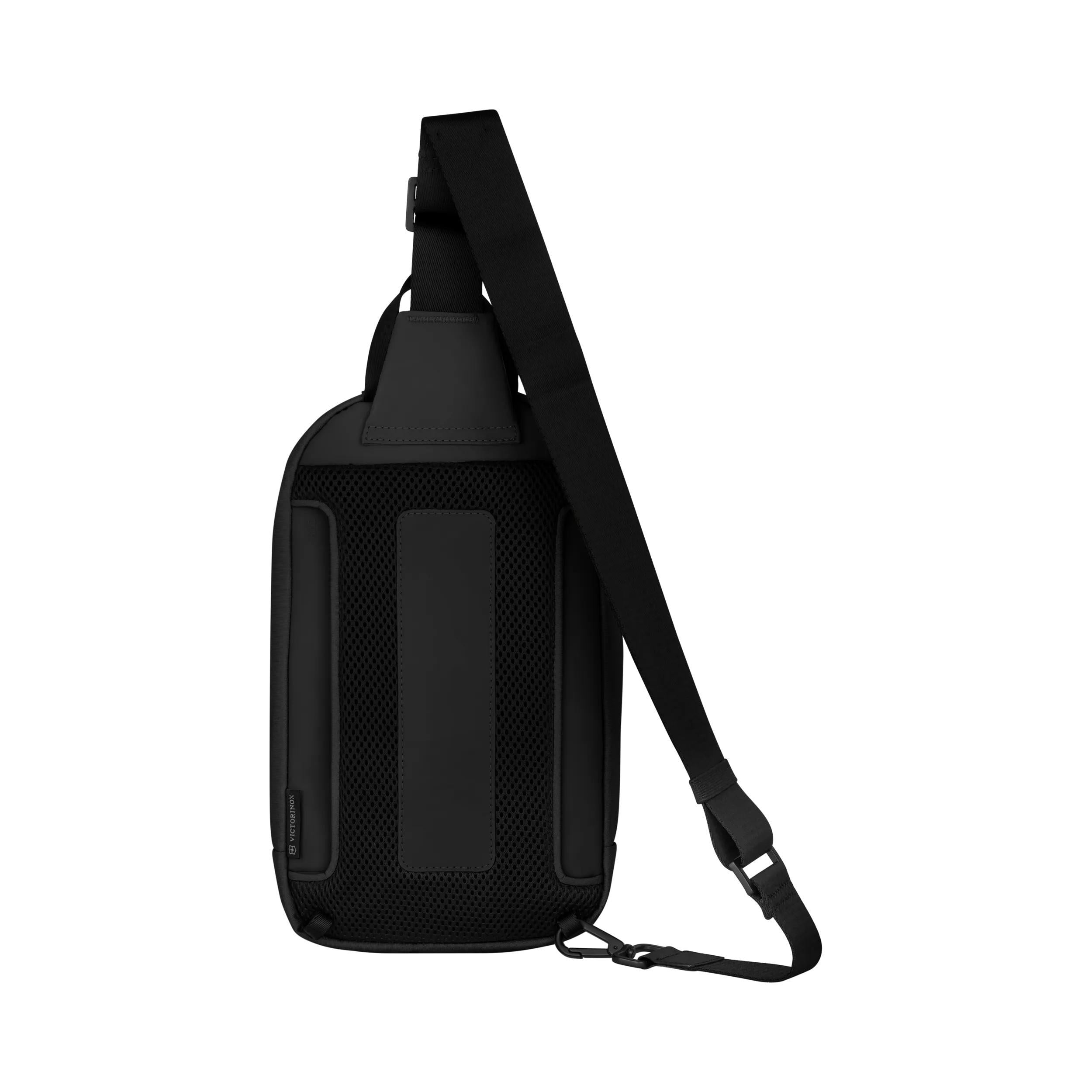 Victorinox Travel Essentials Sling Bag in Black — back view