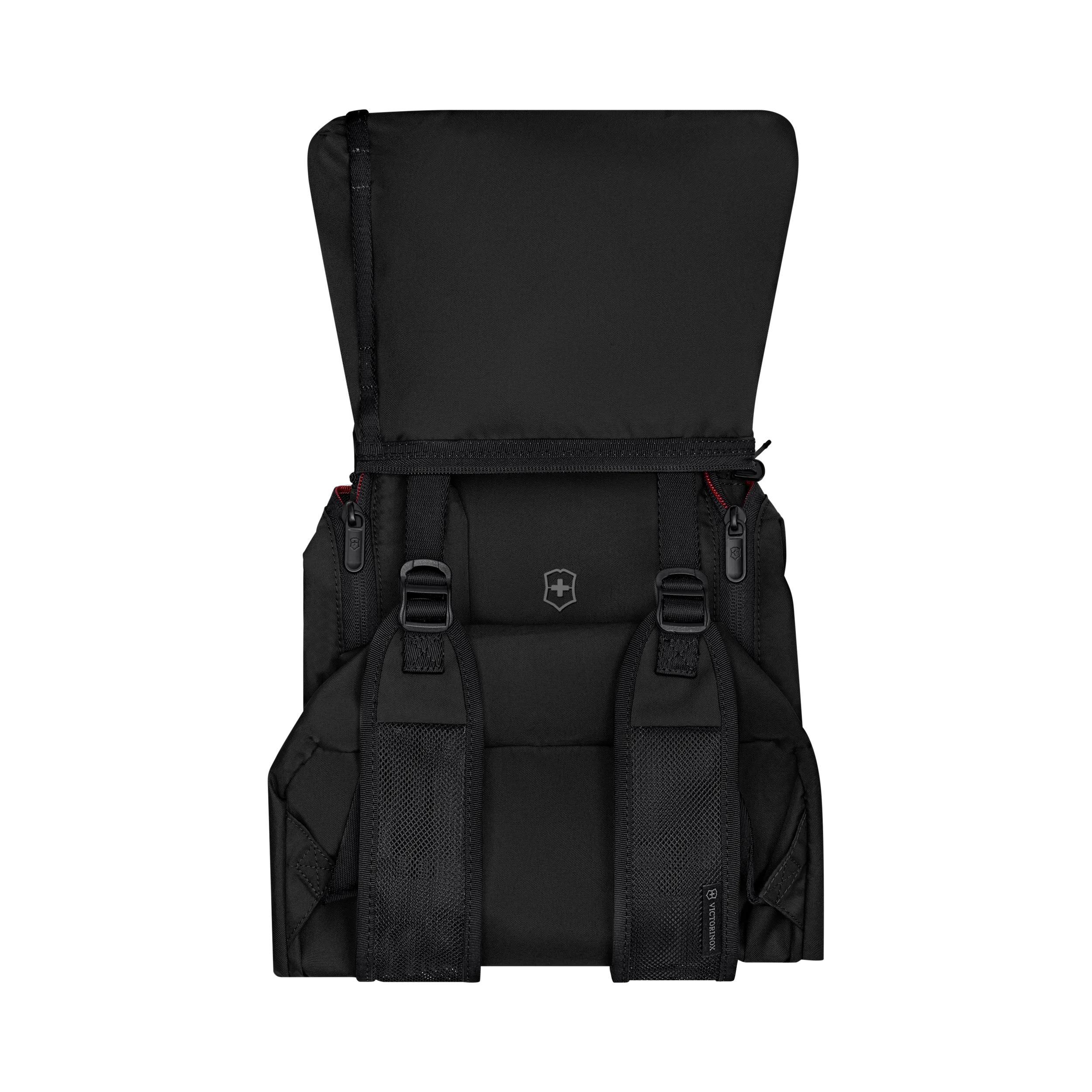 Victorinox Travel Essentials Packable Backpack in Black — detail view 2