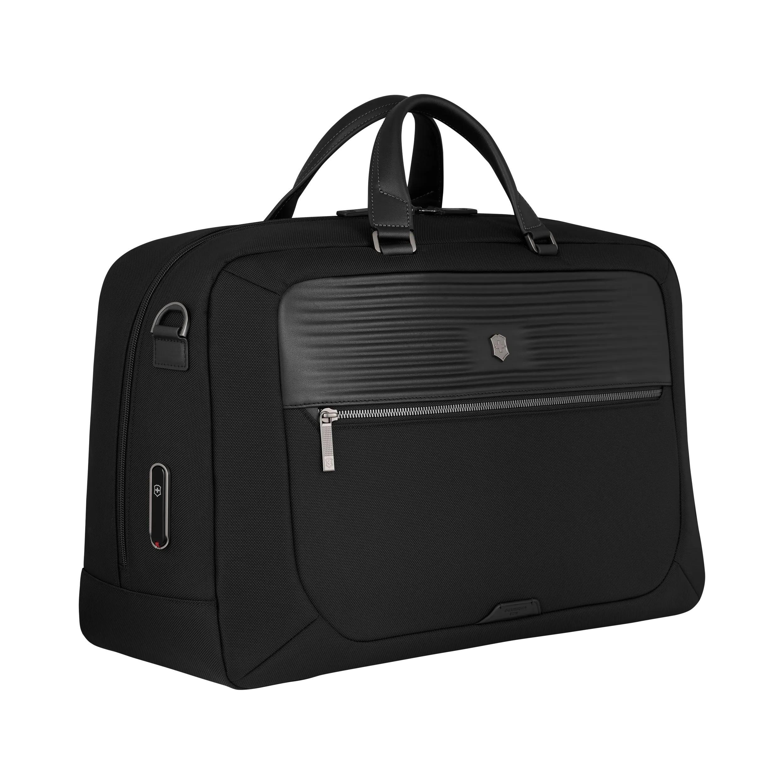 Victorinox Mythic Weekender in Black — angle view 4