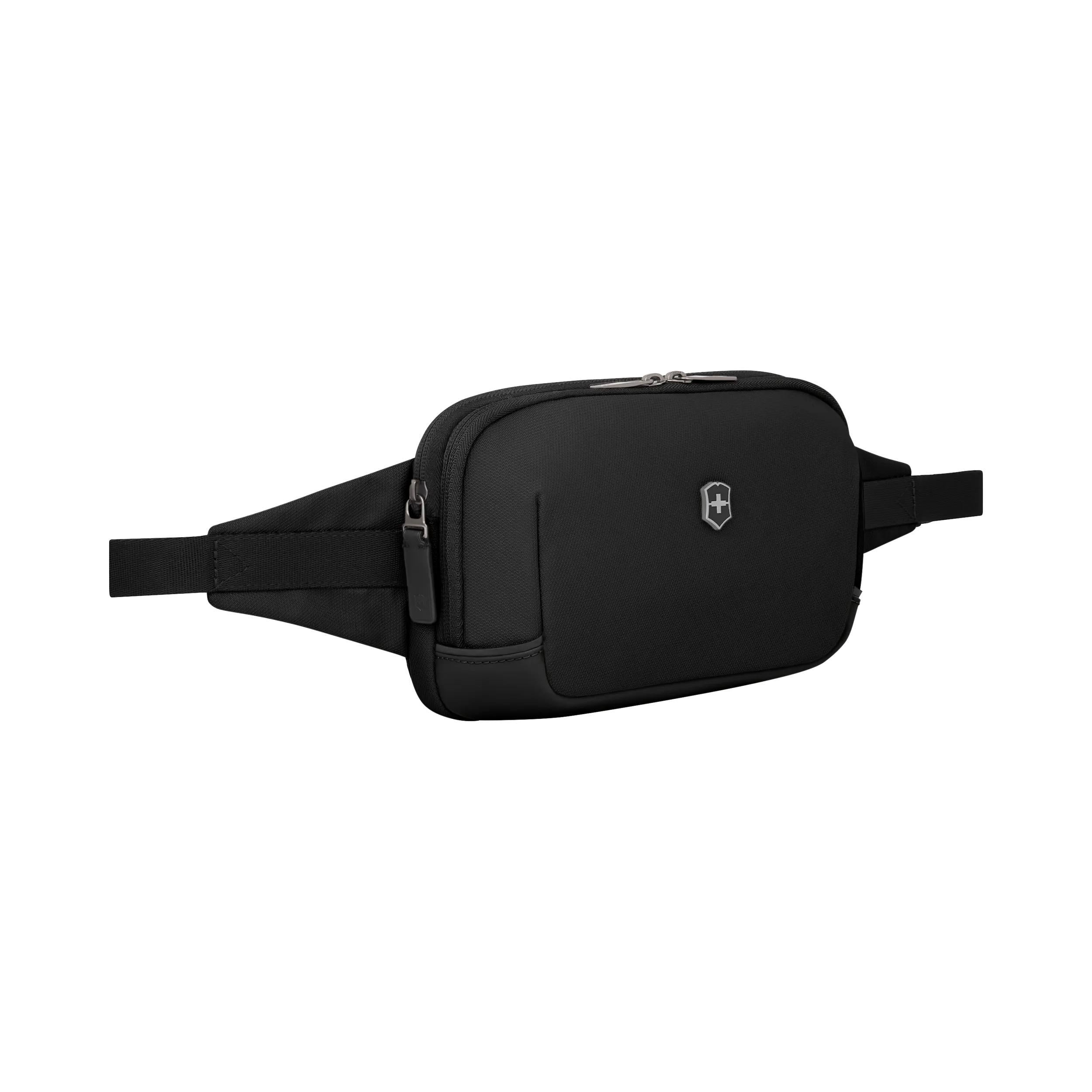 Victorinox Altmont Modern Belt Bag in Black — angle view 2