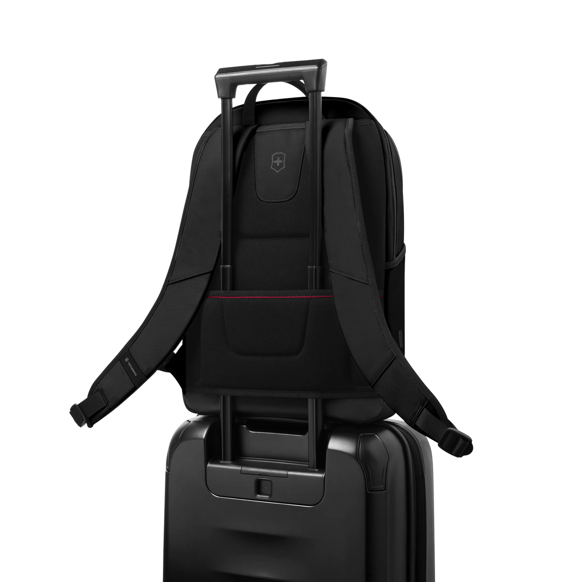 Victorinox Altmont Modern Compact Backpack in Black — detail view 2