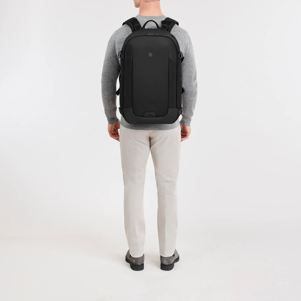 Victorinox Altmont Modern Traveler Backpack in Black — lifestyle