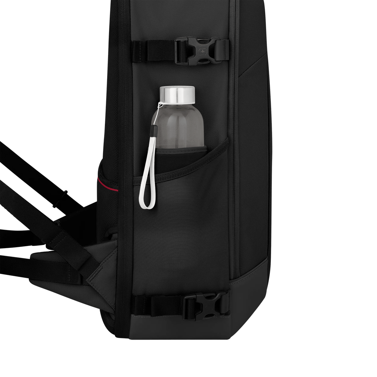 Victorinox Altmont Modern Traveler Backpack in Black — detail view
