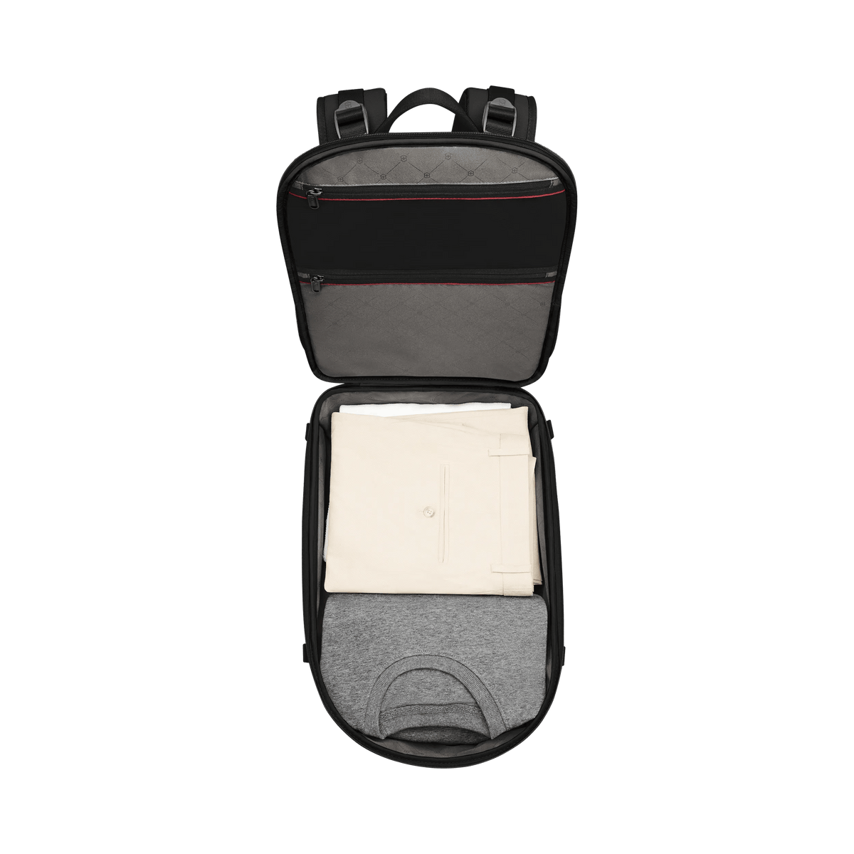Victorinox Altmont Modern Traveler Backpack in Black — interior view 3