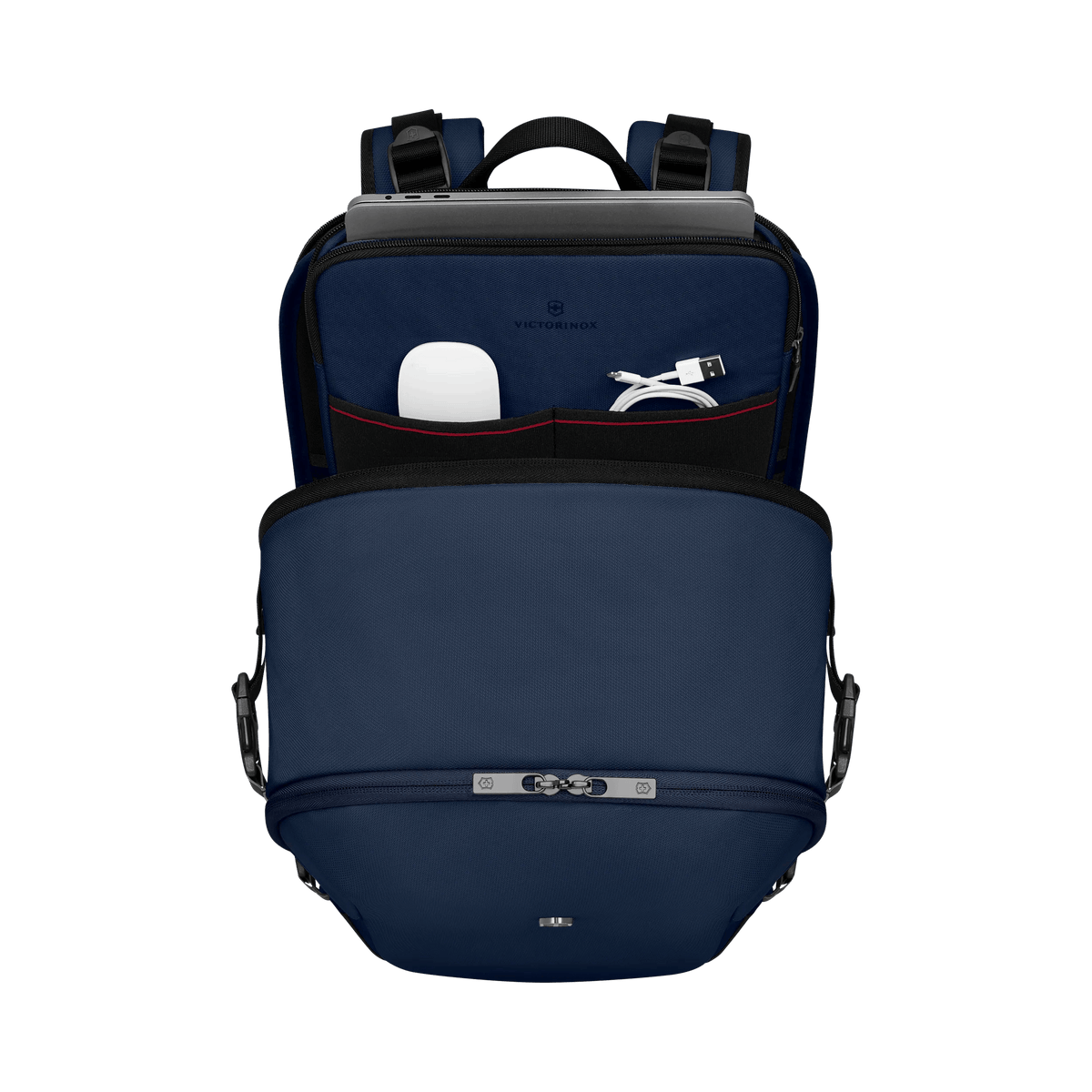Victorinox Altmont Modern Traveler Backpack in Navy Blue — interior view 3