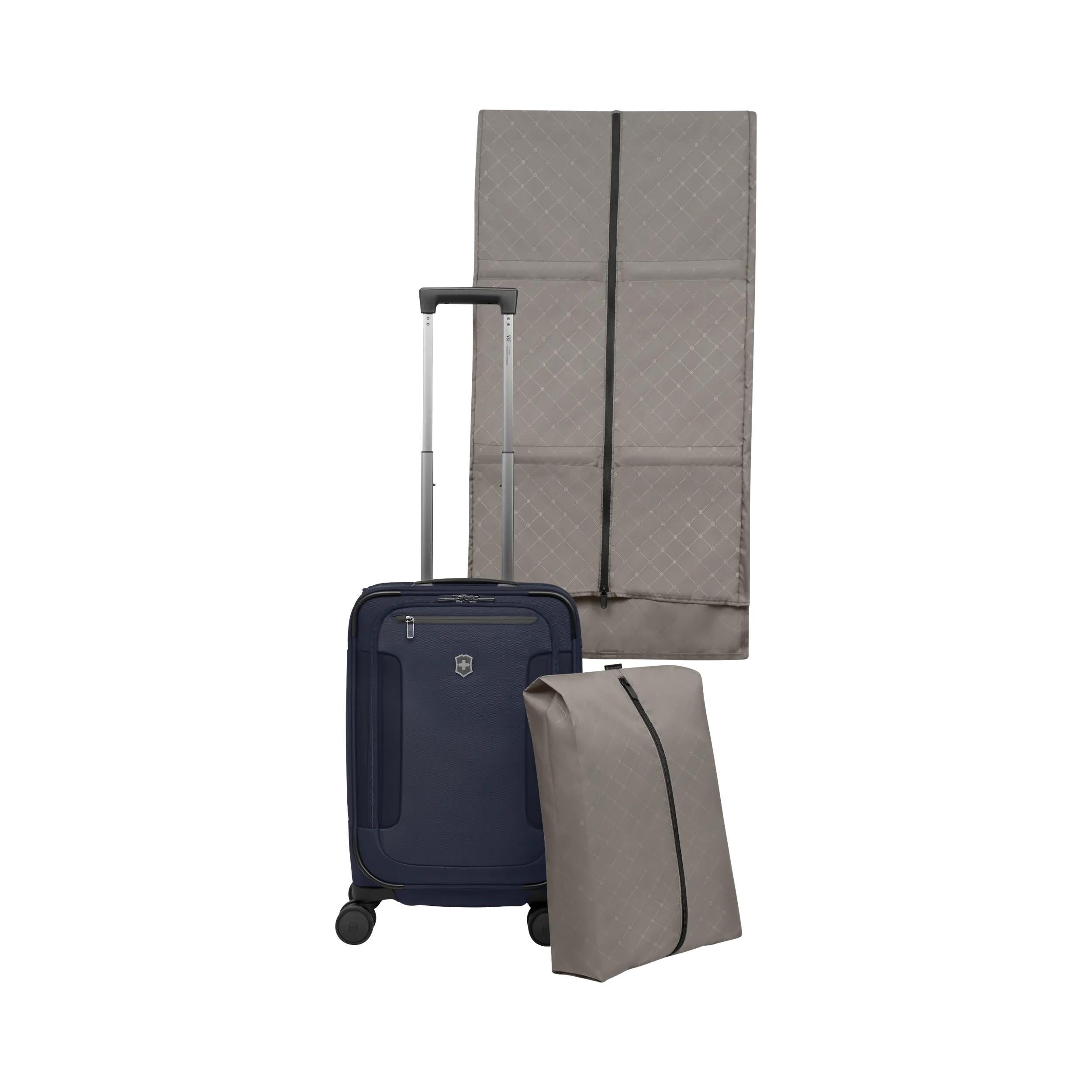 Victorinox Werks Traveler 7.0 Frequent Flyer Carry-On in Blue — interior view 4