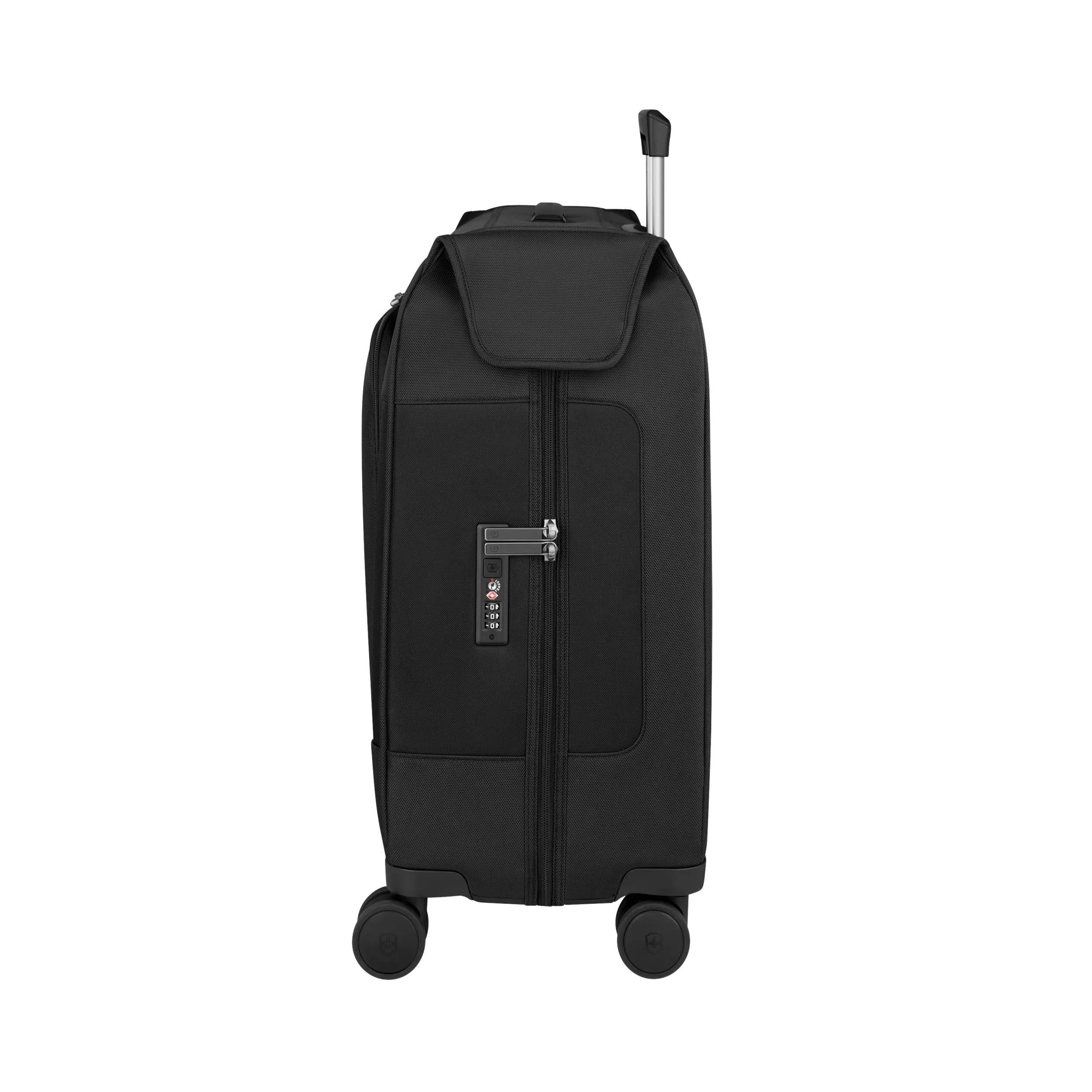 Victorinox Werks Traveler 7.0 Wheeled Garment Bag in Black — angle view 5