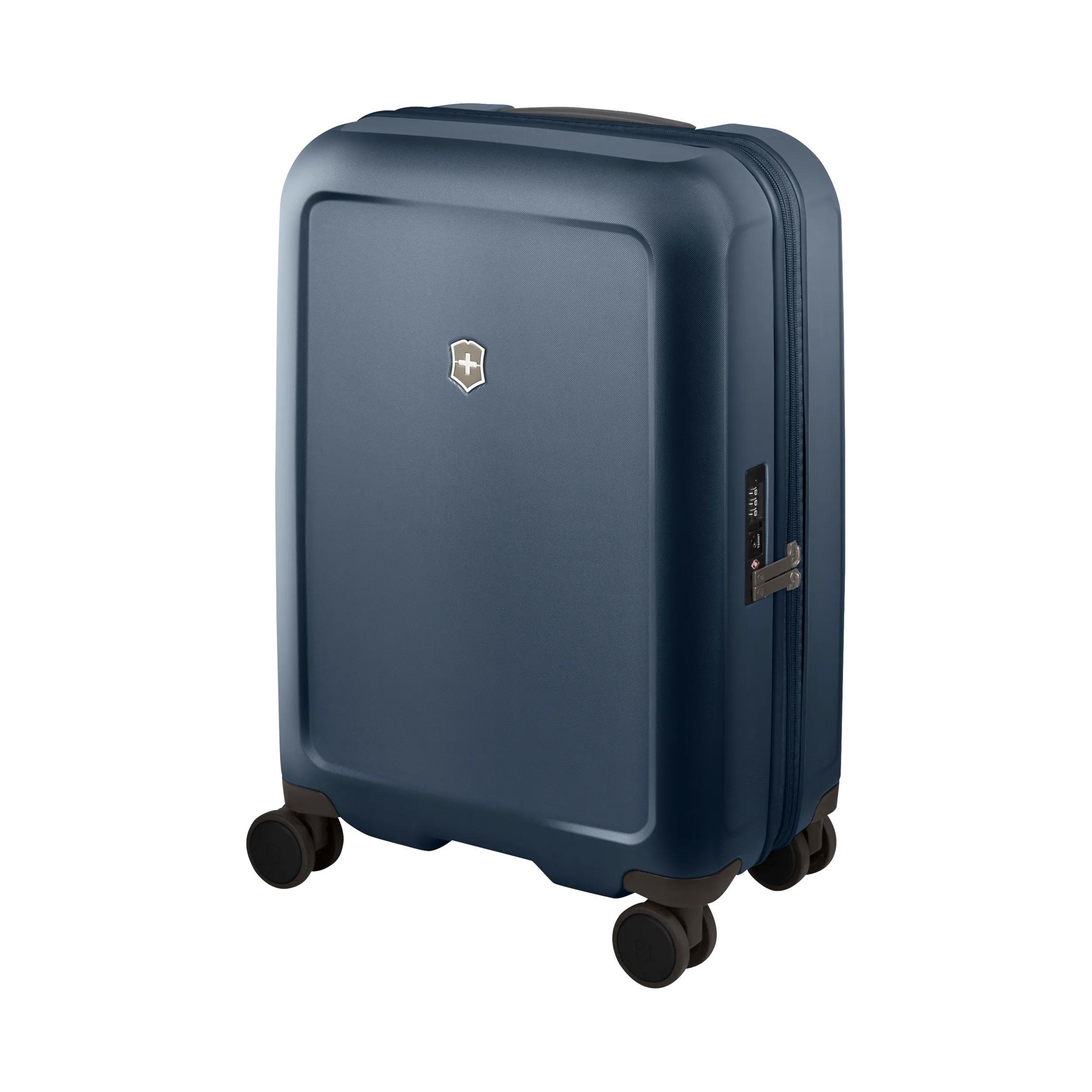 Victorinox Connex Frequent Flyer Plus Hardside Carry-On in Deep Lake — angle view 4