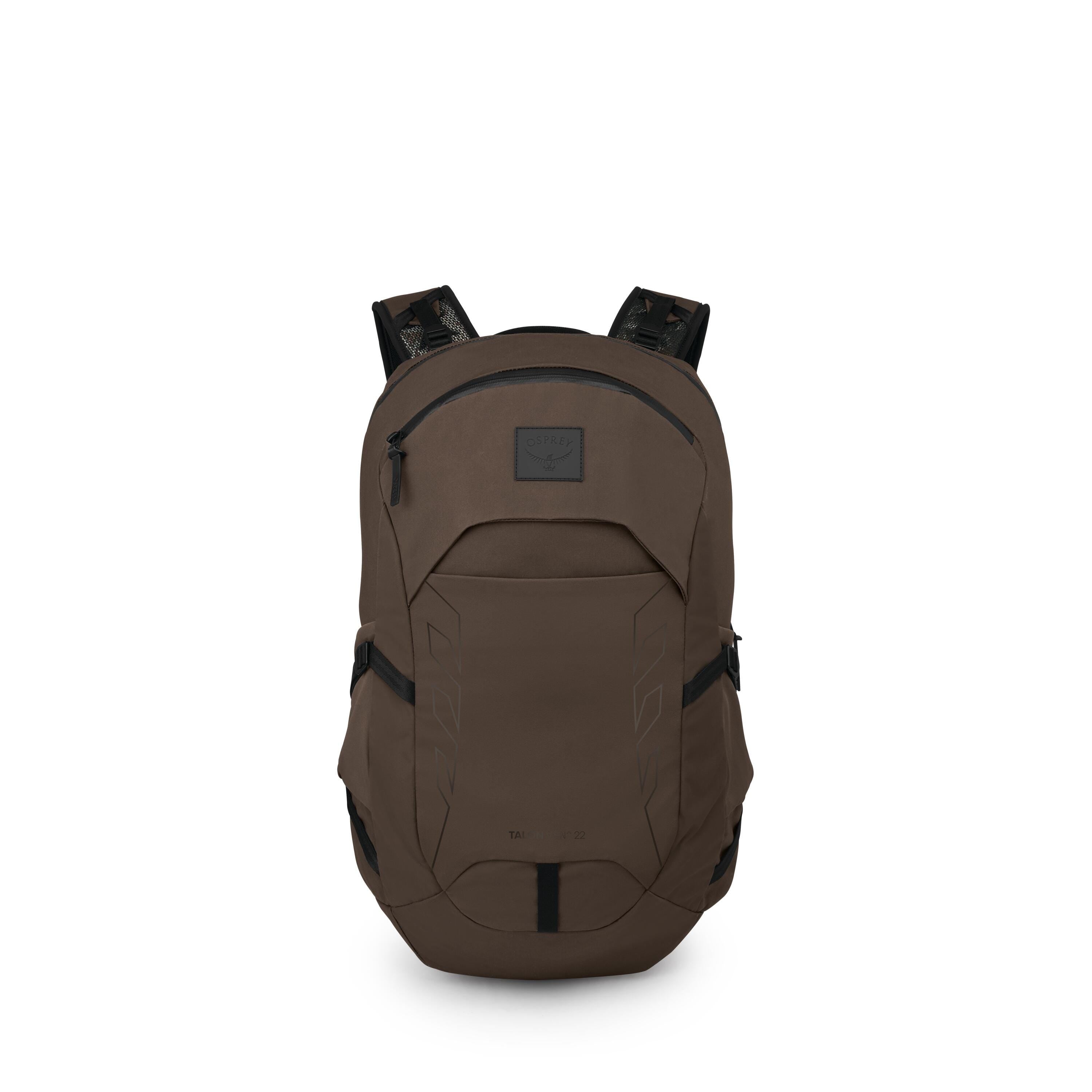 Osprey Talon 22 VSN Laptop Backpack 22L in Truffle Brown — front view