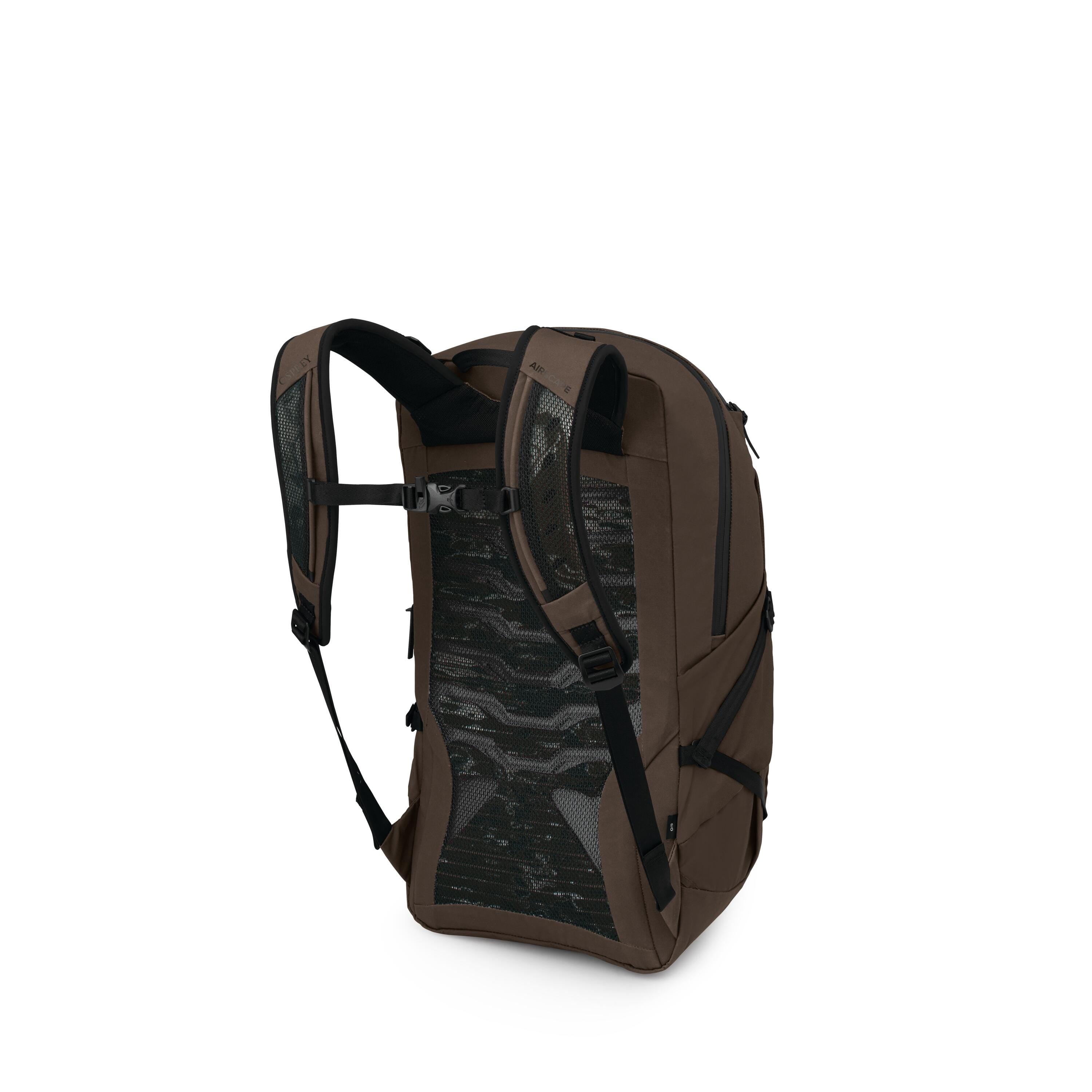 Osprey Talon 22 VSN Laptop Backpack 22L in Truffle Brown — angle view 3