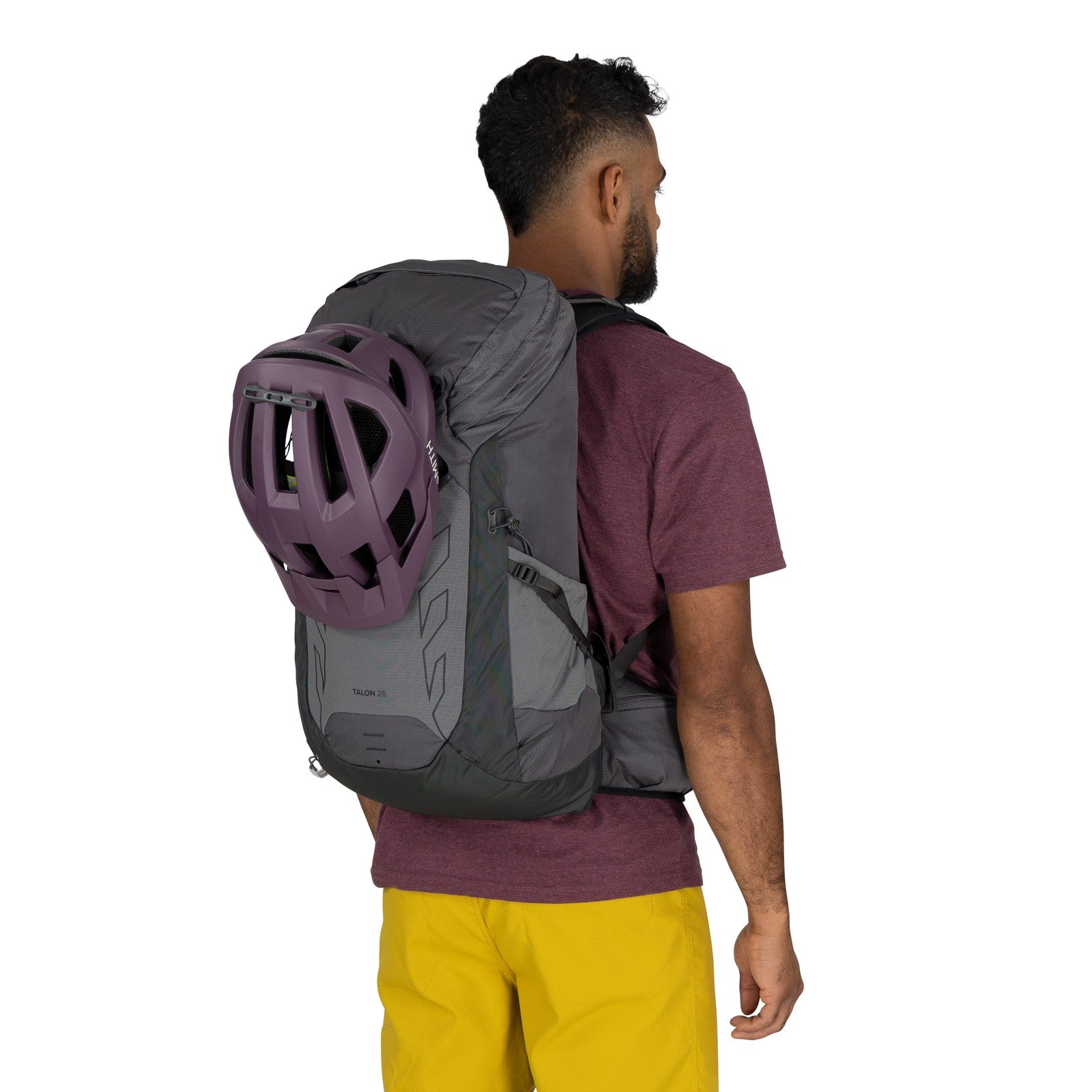 Osprey Talon 26 Hiking Backpack 26L in Phantom Grey/Dark Charcoal — detail view 3