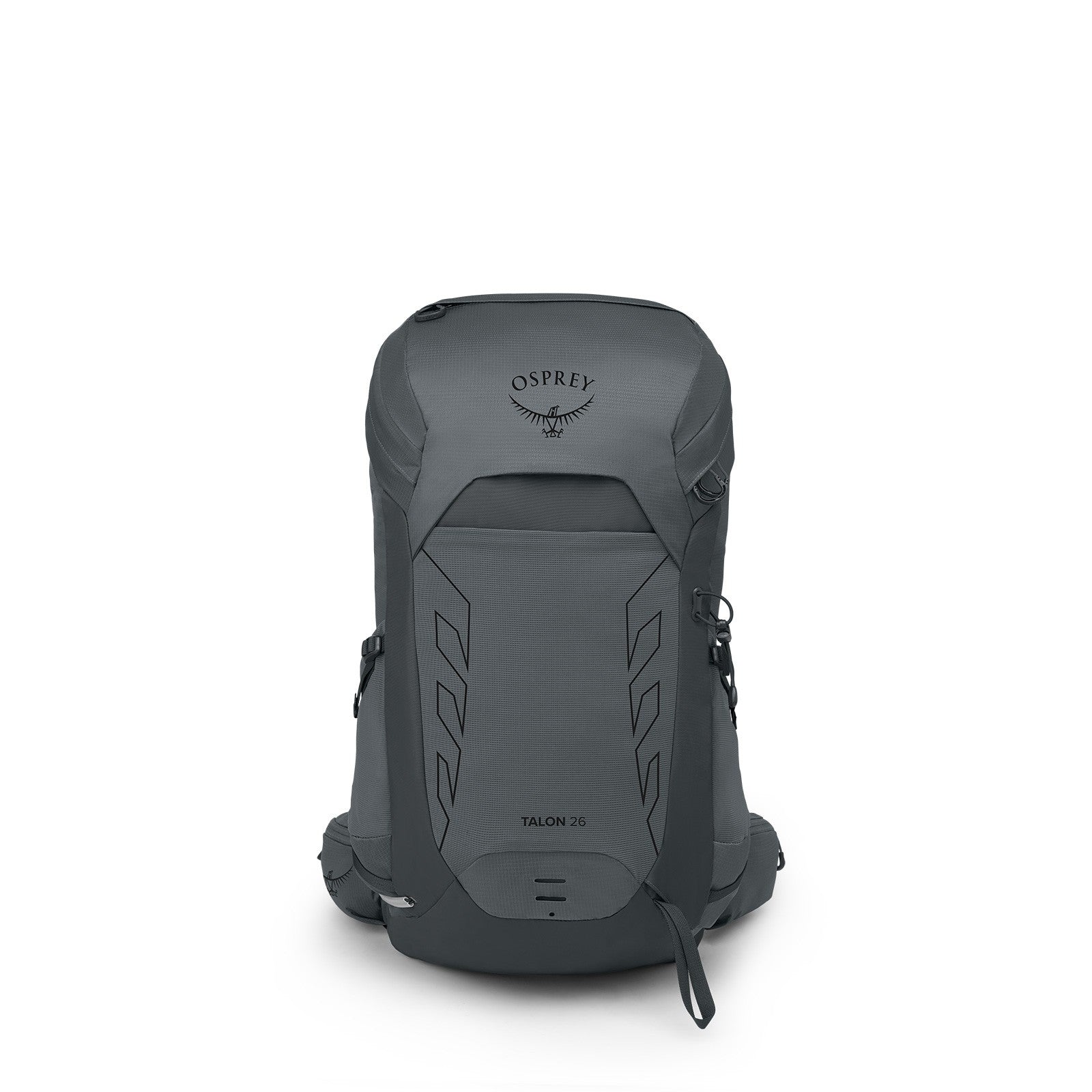 Osprey Talon 26 Hiking Backpack 26L in Phantom Grey/Dark Charcoal — front view