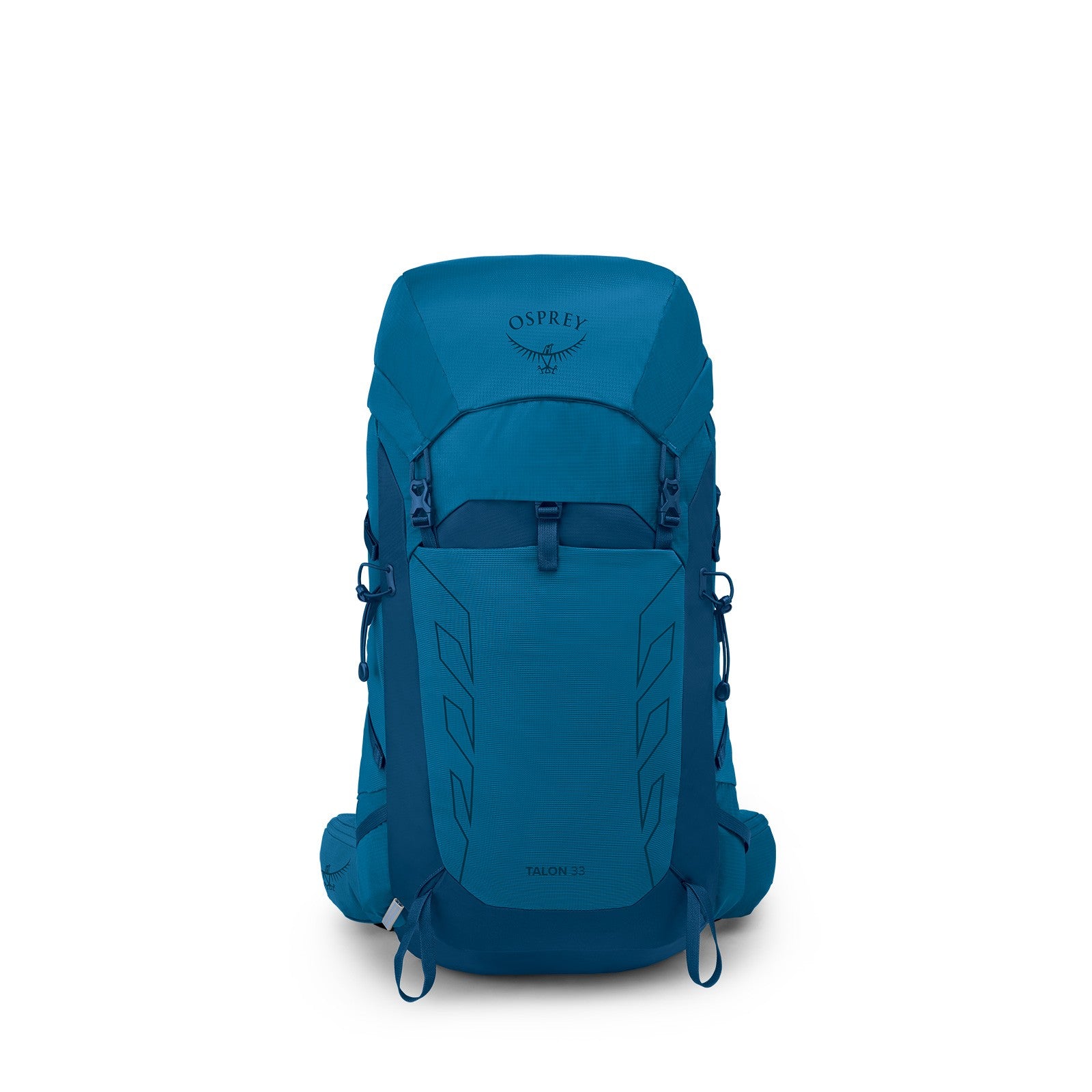 Osprey Talon 33 Hiking Backpack 33L in Scoria Blue/Night Shift — front view