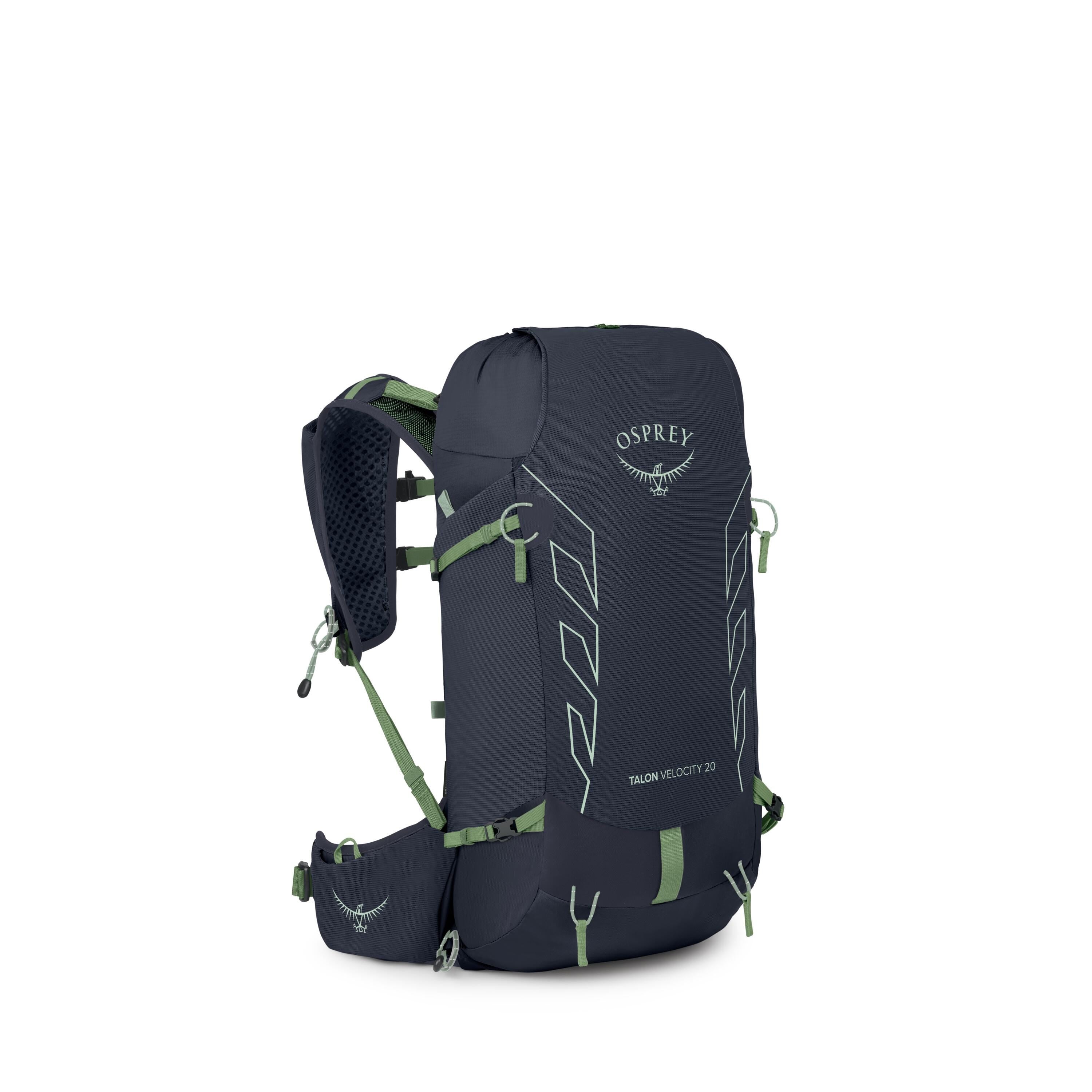 Osprey Talon Velocity 20 Hiking Backpack 20L in Nocturnal Blue — angle view 2