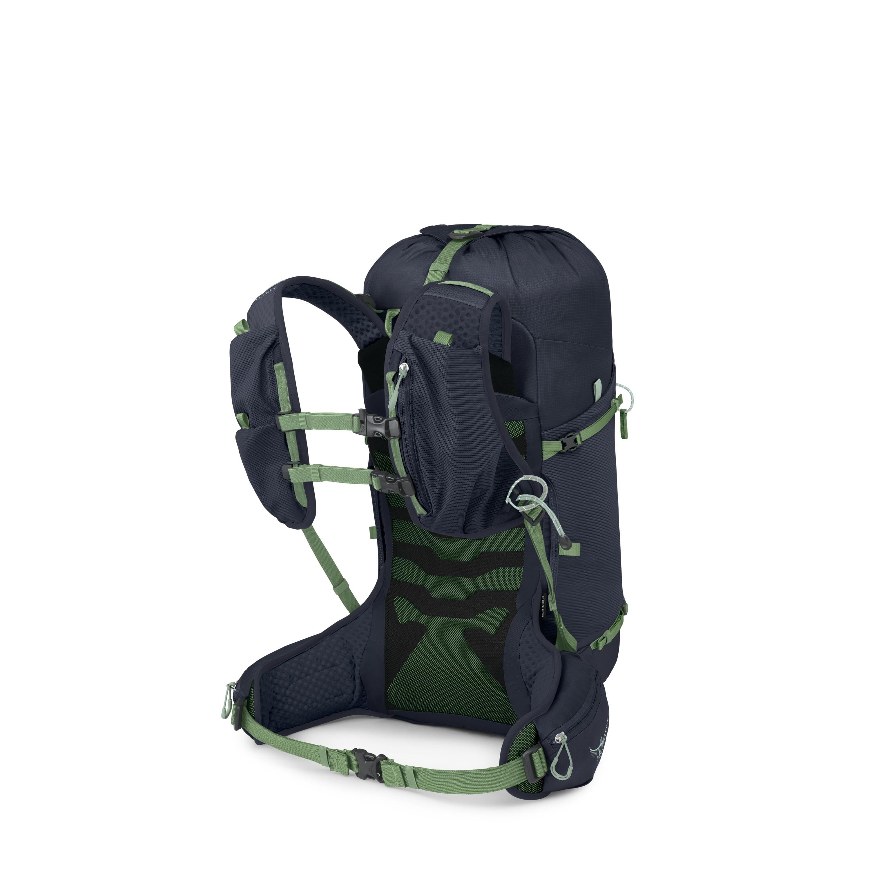 Osprey Talon Velocity 30 Hiking Backpack 30L in Nocturnal Blue — angle view 3