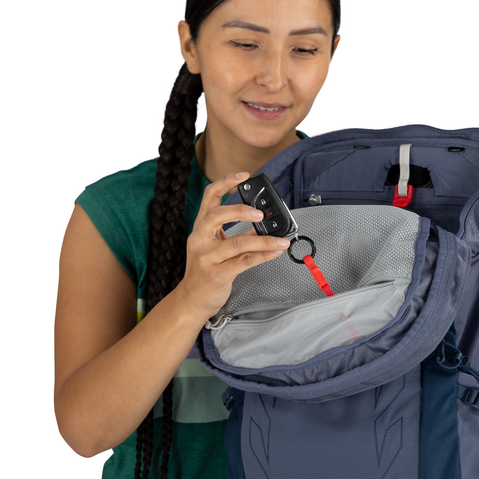 Osprey Tempest 26 Hiking Backpack 26L in Anchor Blue/Atlas — detail view 3