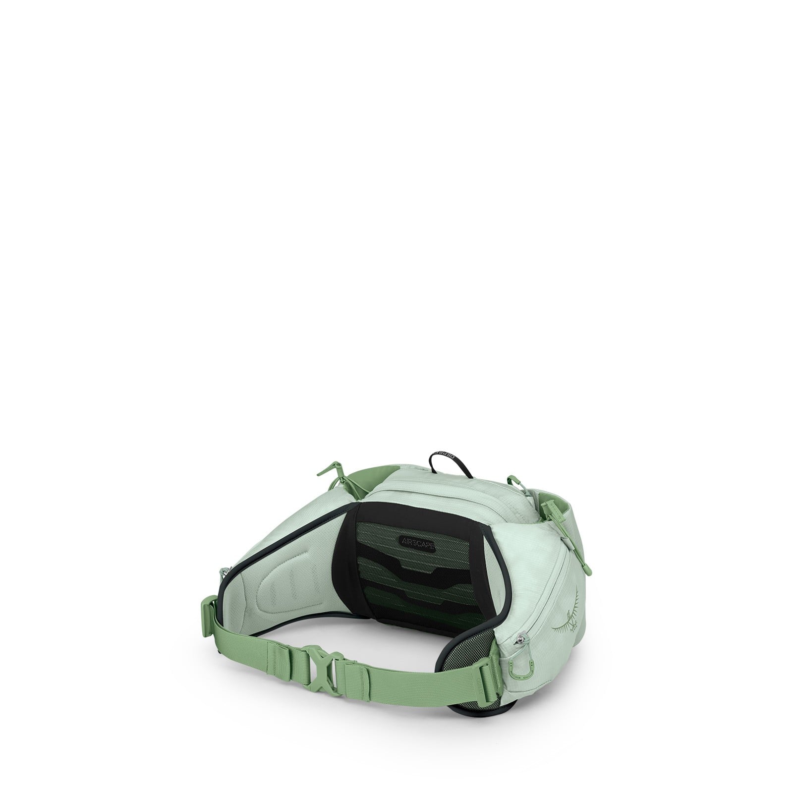 Osprey Tempest 6 Lumbar Pack 6L in Frosty Mint Green/Botanica — angle view 2