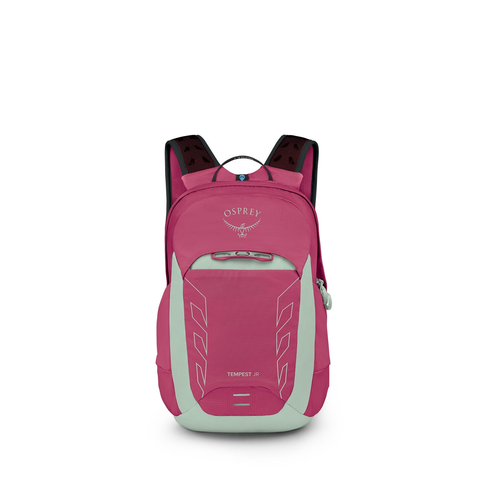 Osprey Tempest Jr Kids' Hiking Backpack 11L in Hotspot Pink — front view