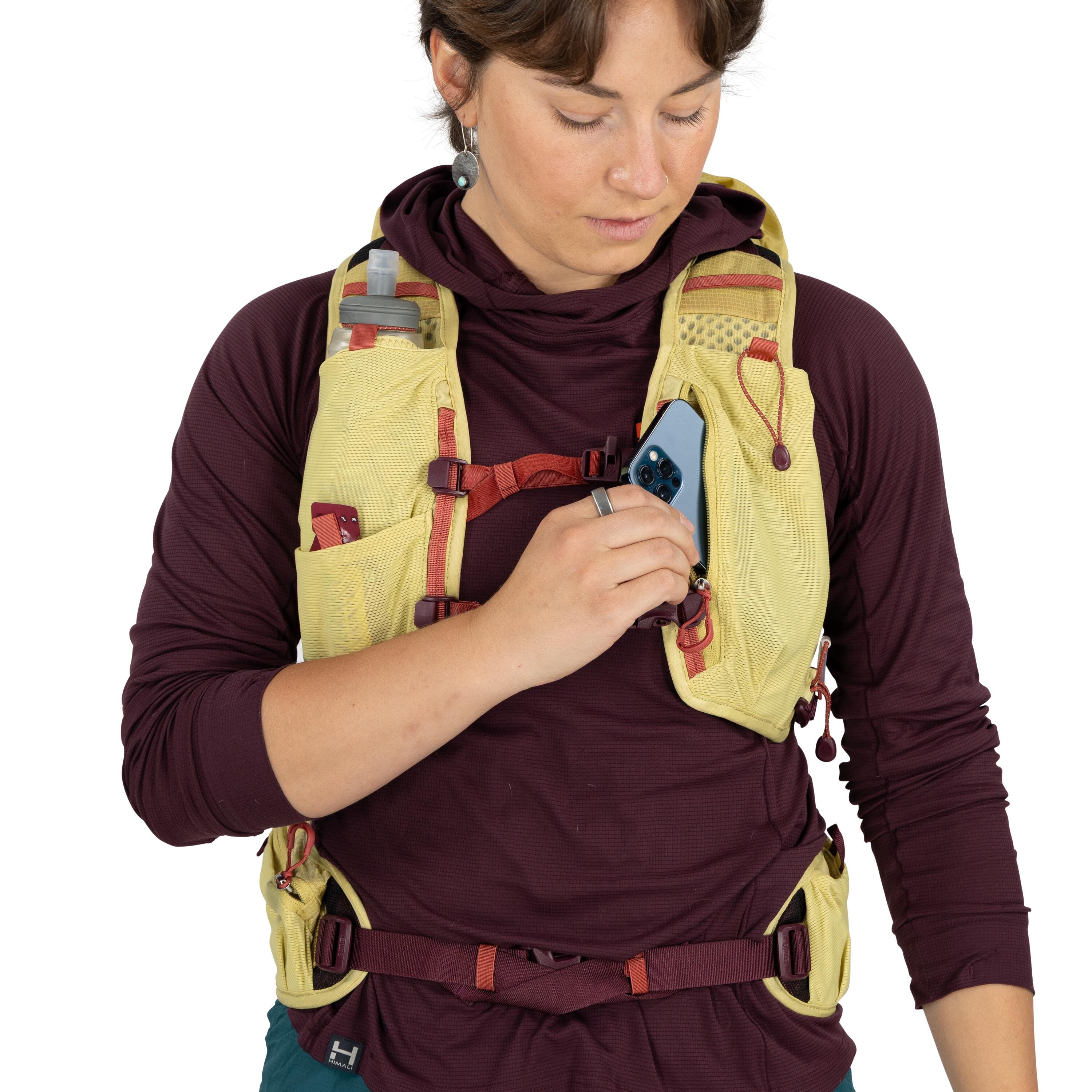 Osprey Tempest Velocity 20 Hiking Backpack 20L in Wander Yellow — detail view 4