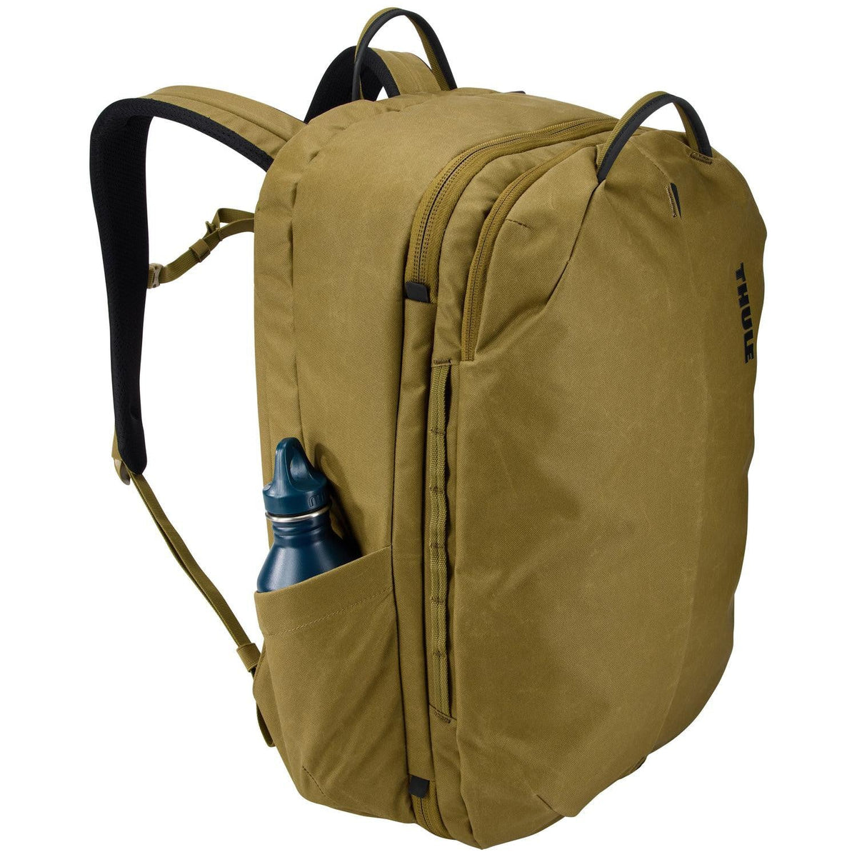 Thule Aion Travel Backpack 40L in Nutria Brown — side view