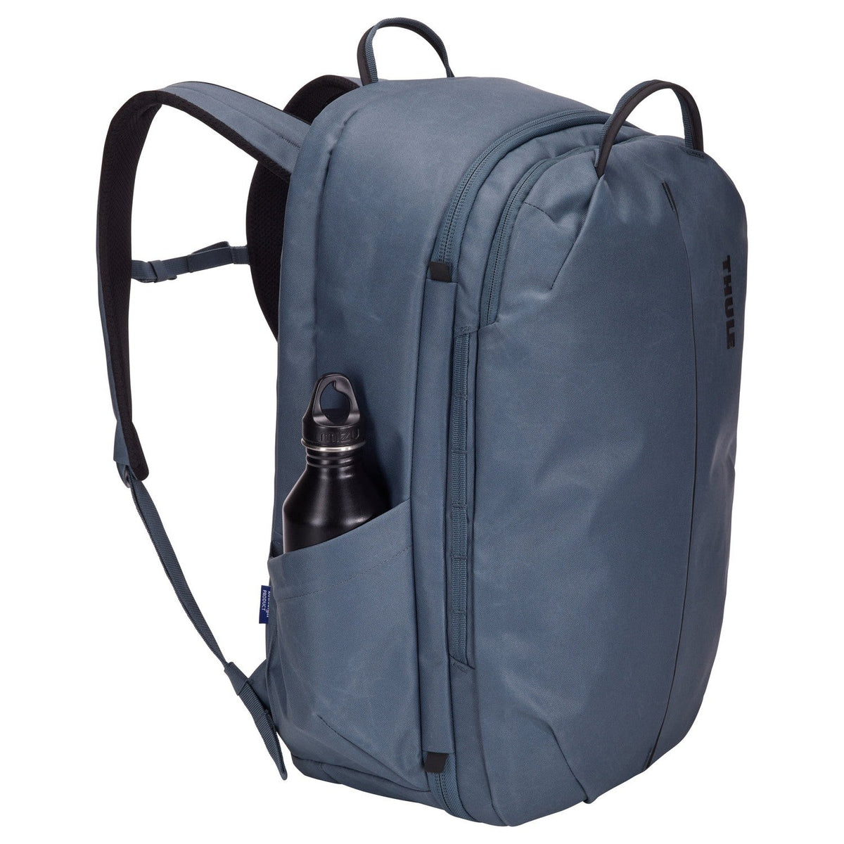 Thule Aion Travel Backpack 40L in Dark Slate — side view