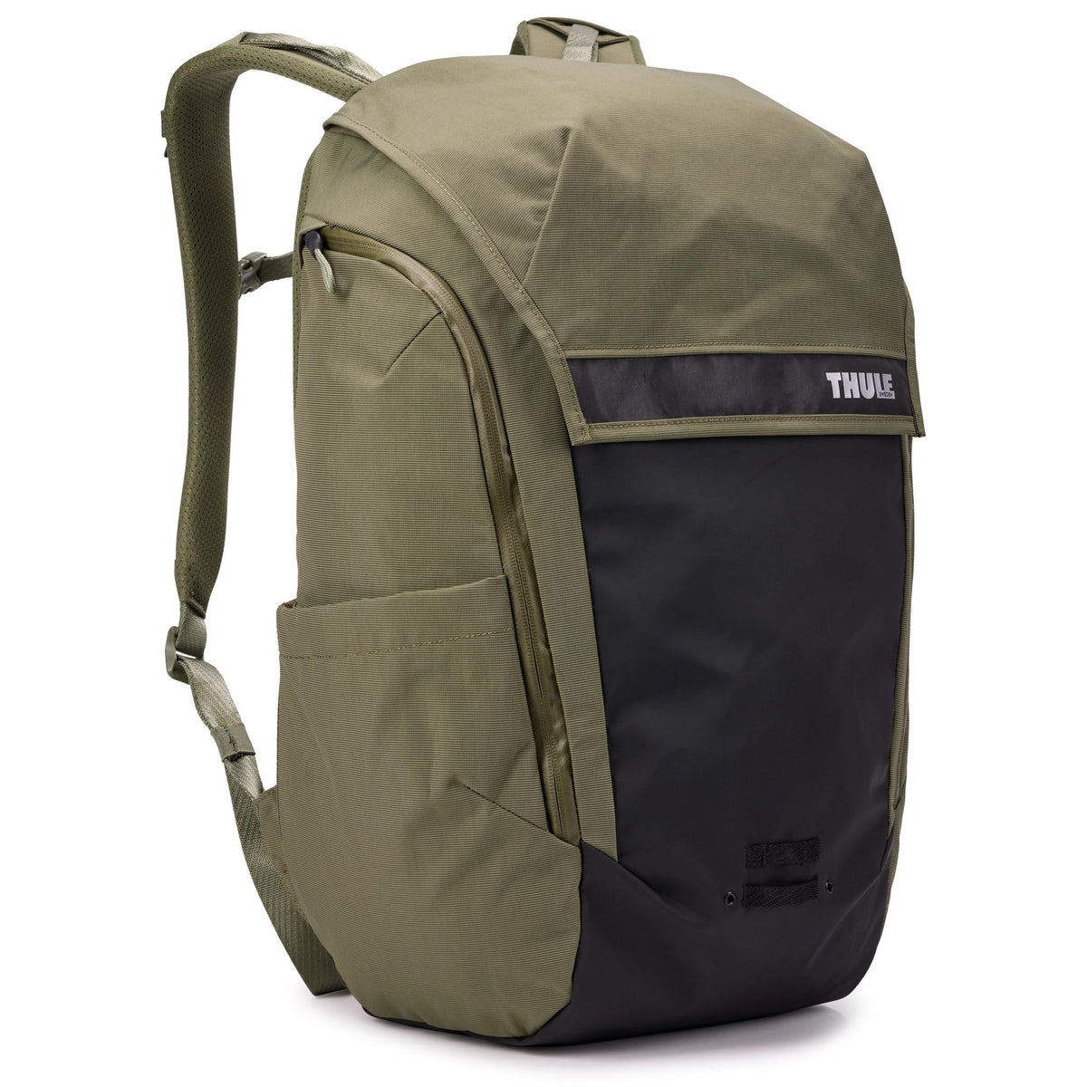 Thule Paramount Bike Commute Backpack 28L in Soft Green — front view