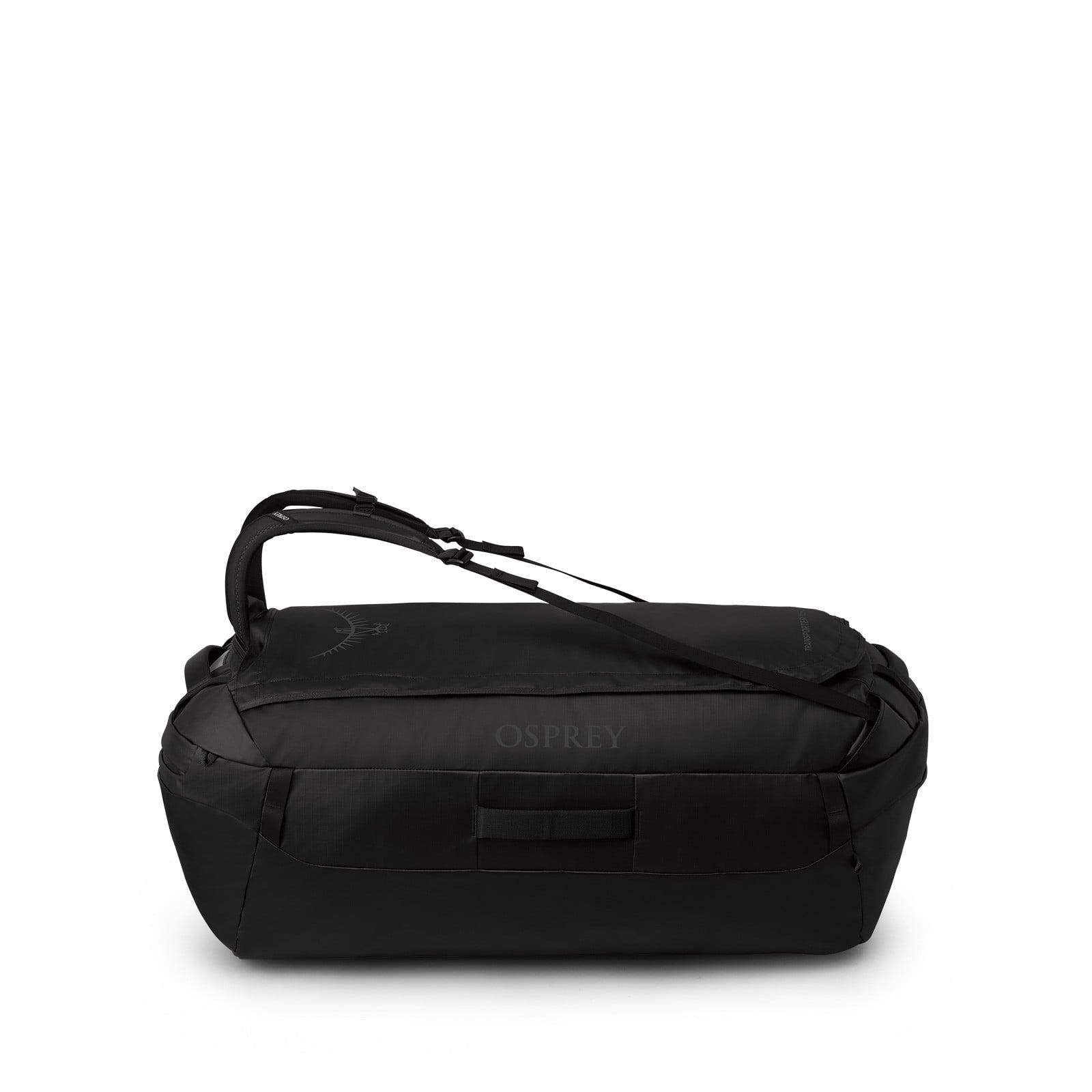 Osprey Transporter Duffel 150L in Raven Black Black — front view
