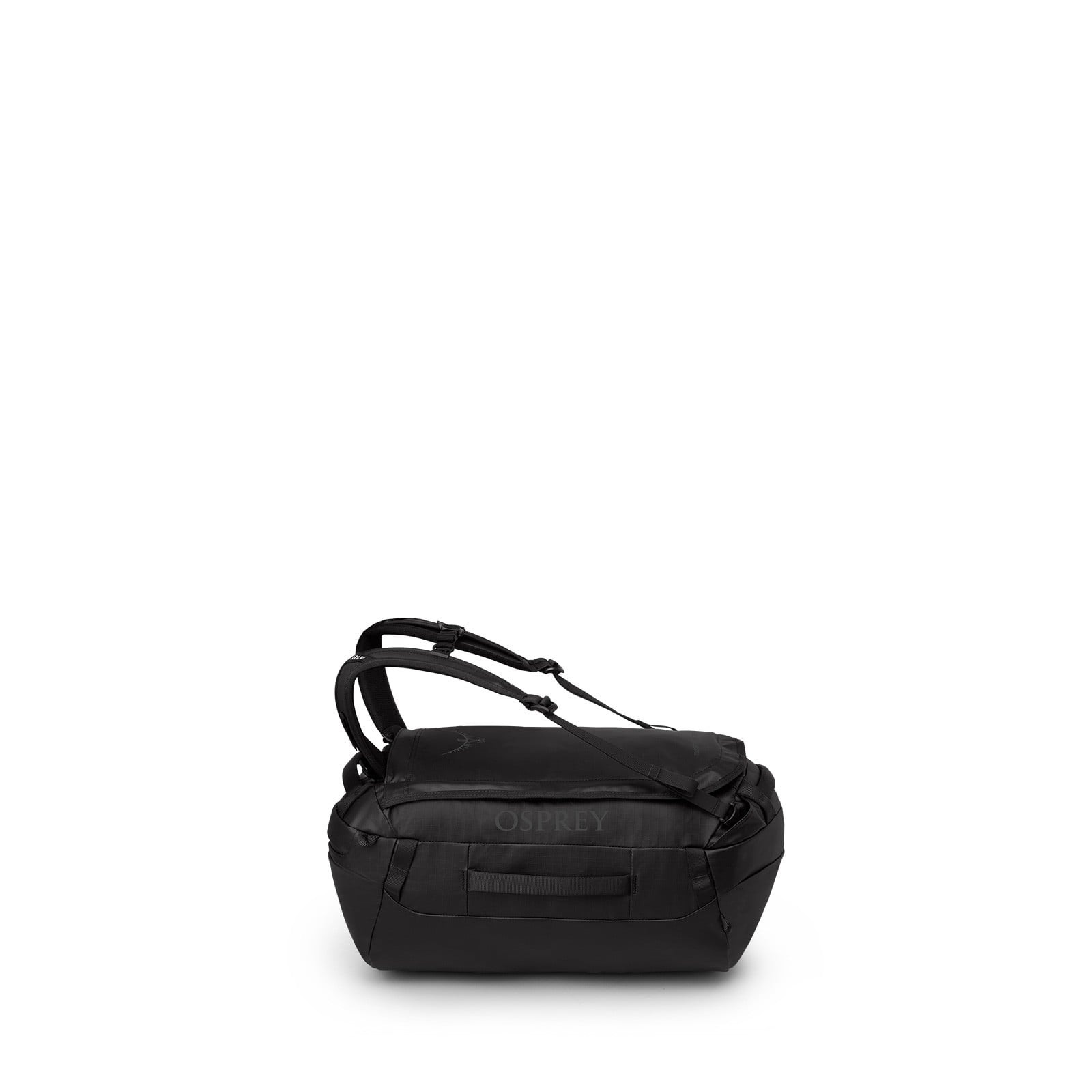 Osprey Transporter Duffel 30L in Raven Black Black — front view