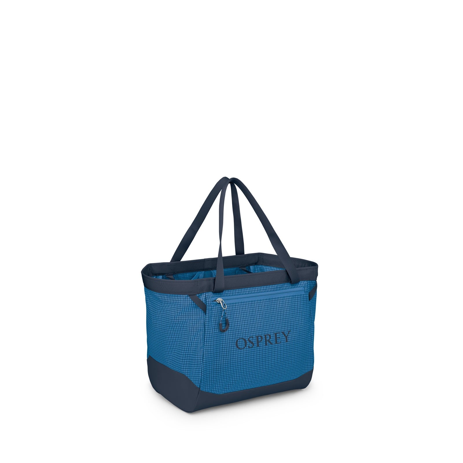Osprey Transporter Gear Tote 28L in Blue Flame — angle view 2