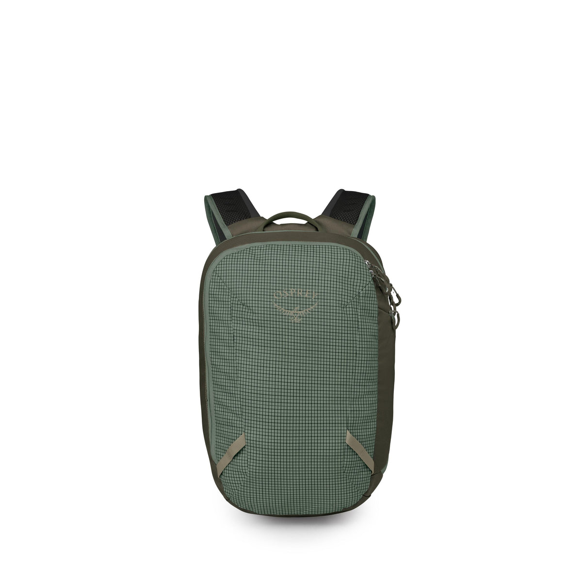 Osprey Transporter Panel Loader Backpack 20L in Pine Leaf Green — angle view 2
