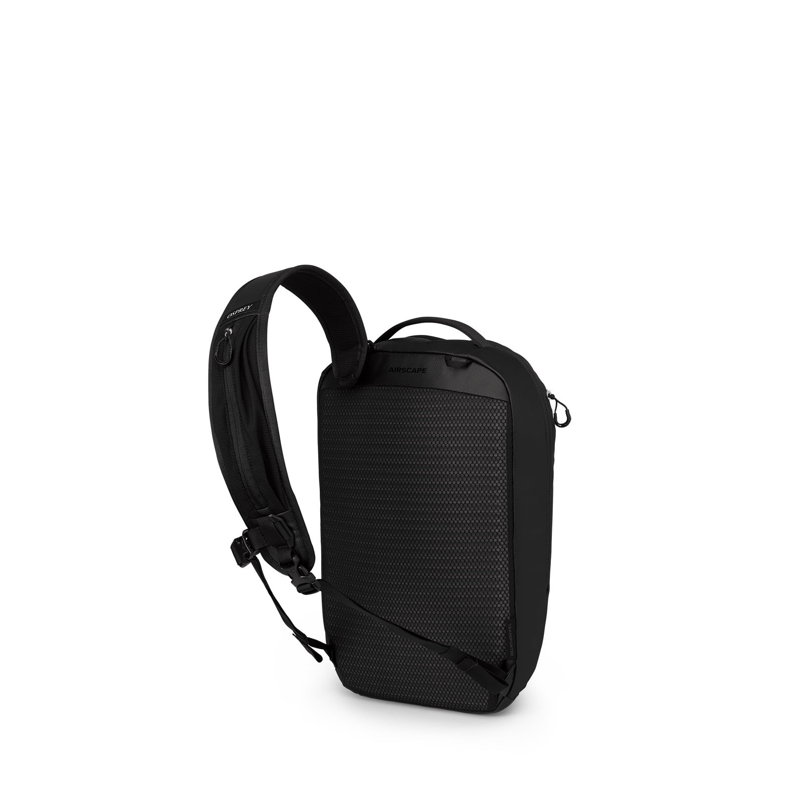 Osprey Transporter Sling 13L in Raven Black Black — angle view 3