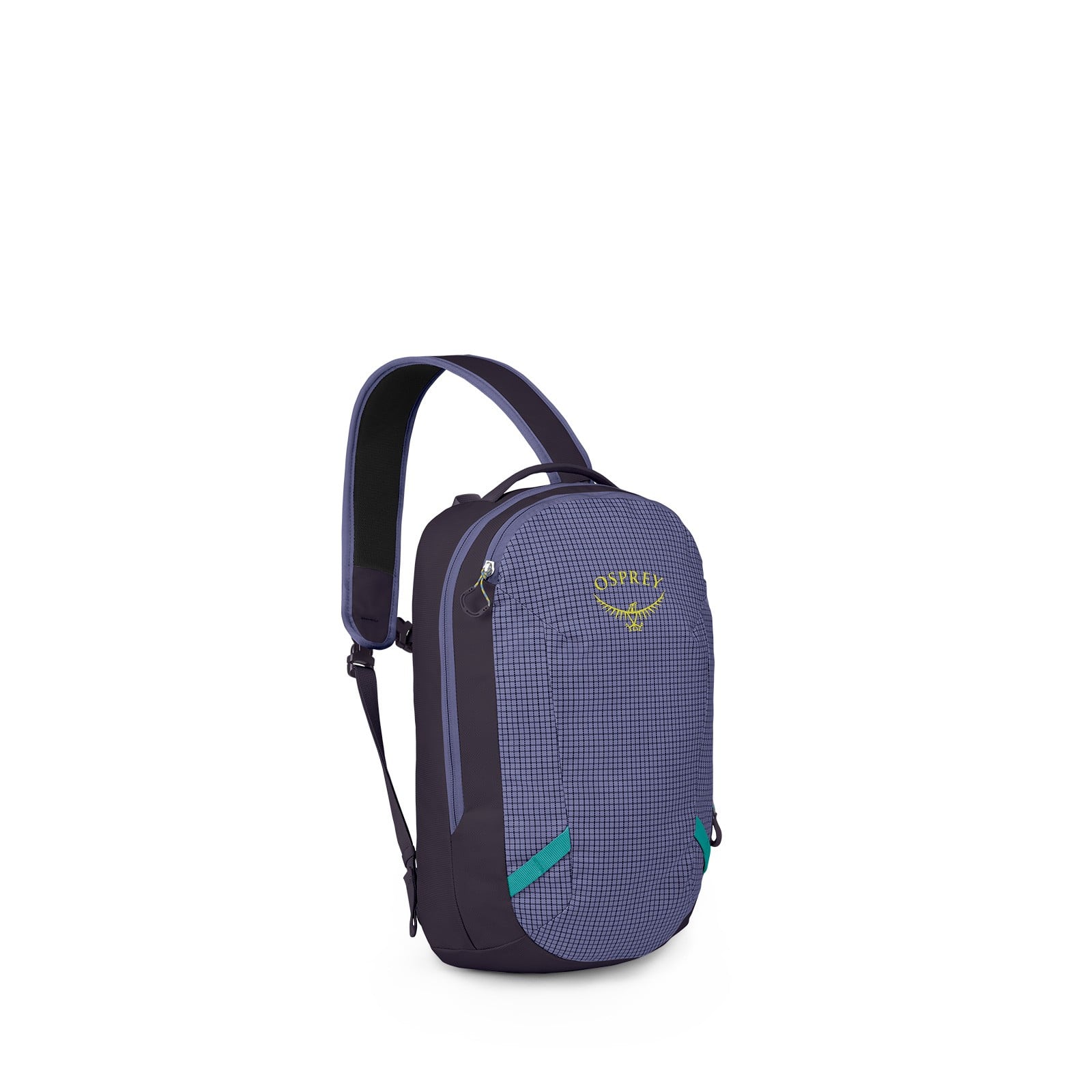 Osprey Transporter Sling 13L in Euphoria Purple/Purple Ink — angle view 2
