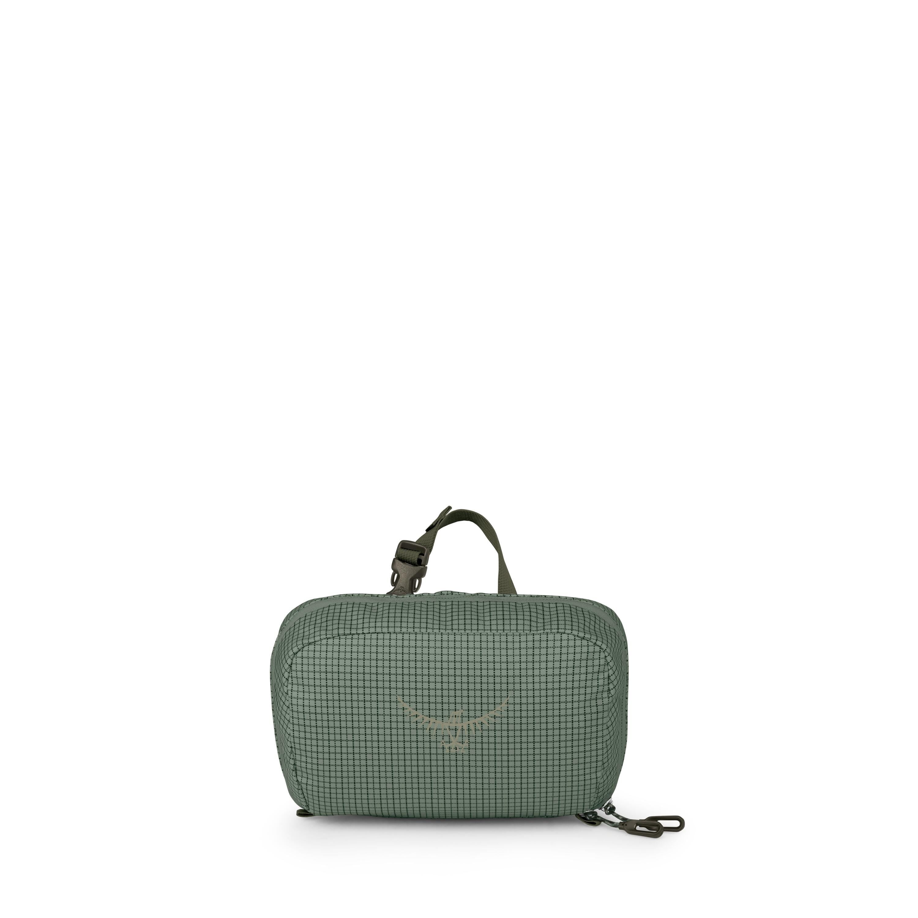 Osprey Transporter Toiletry Kit 3.5L in Pine Leaf/Earl Grey — front view