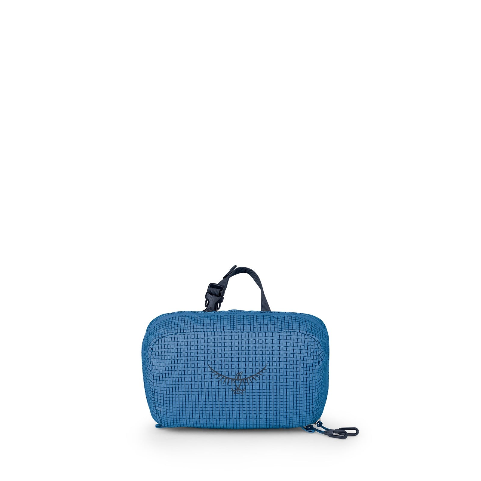 Osprey Transporter Toiletry Kit 3.5L in Blue Flame / Nocturnal Blue — front view