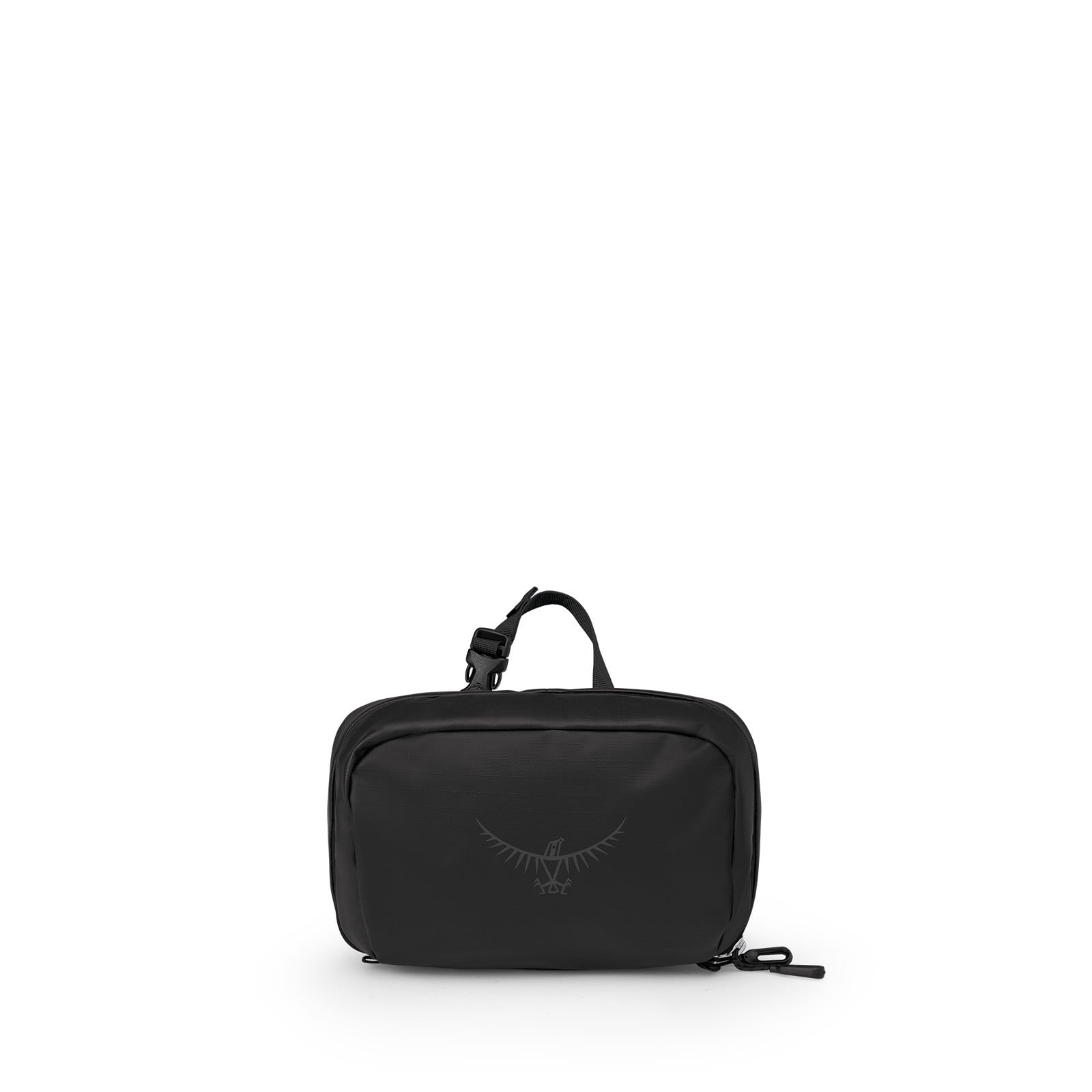 Osprey Transporter Toiletry Kit 3.5L in Raven Black Black — front view
