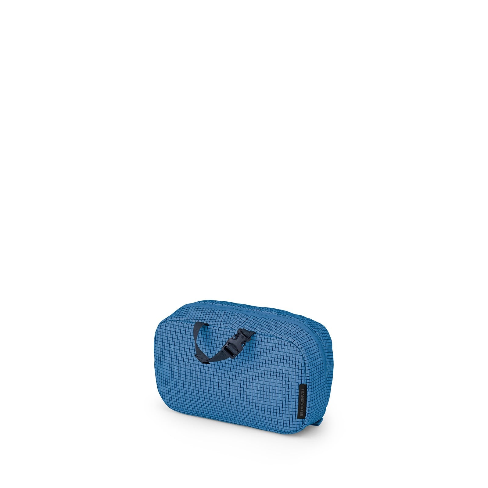 Osprey Transporter Toiletry Kit 3.5L in Blue Flame / Nocturnal Blue — back view
