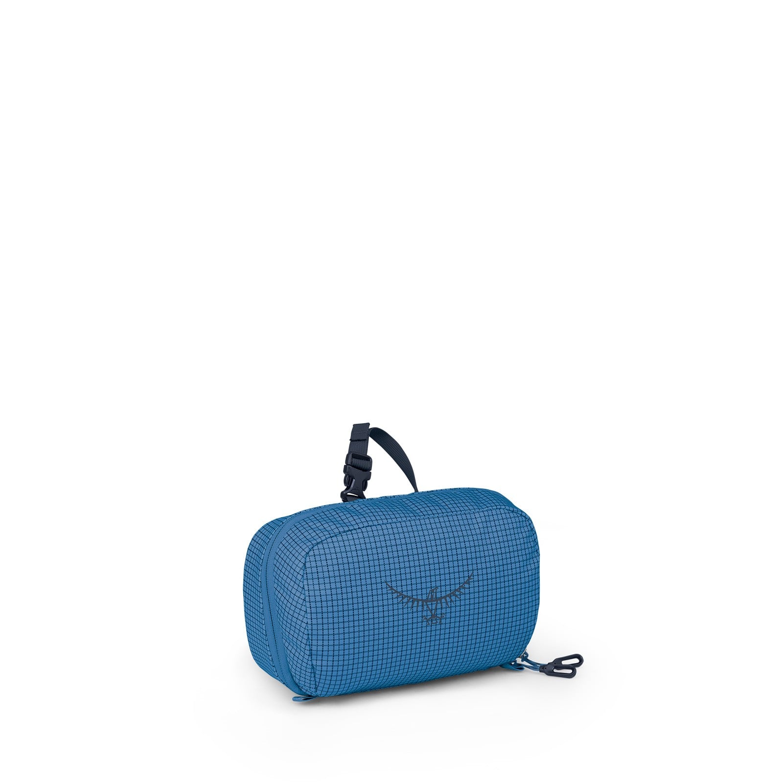 Osprey Transporter Toiletry Kit 3.5L in Blue Flame / Nocturnal Blue — angle view 2