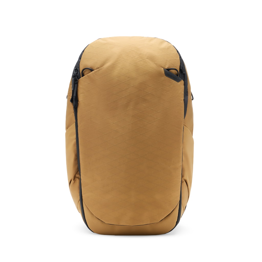 Peak Design Travel Backpack 30L in Coyote — front view # color_Coyote