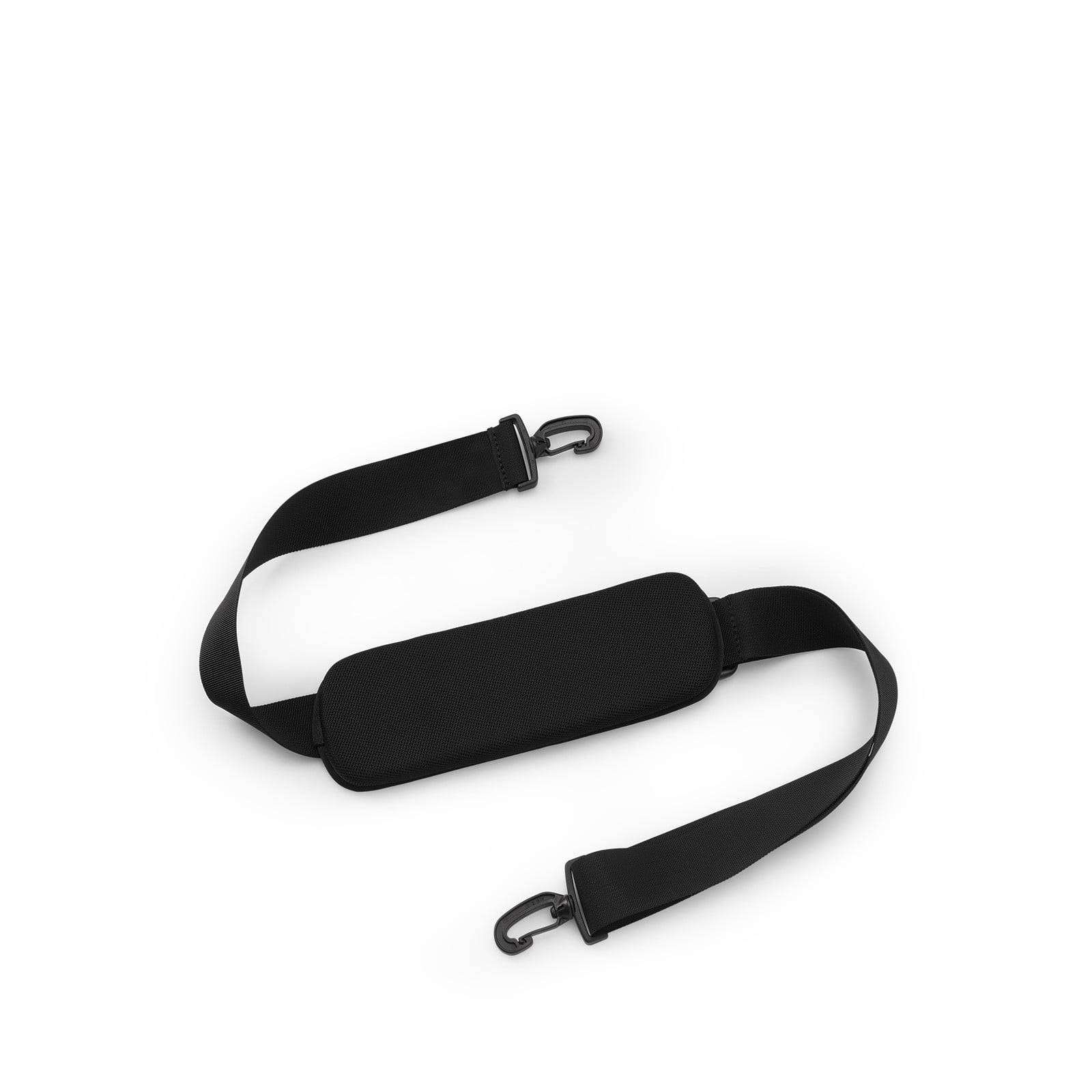 Osprey Travel Shoulder Strap in Black — angle view 2