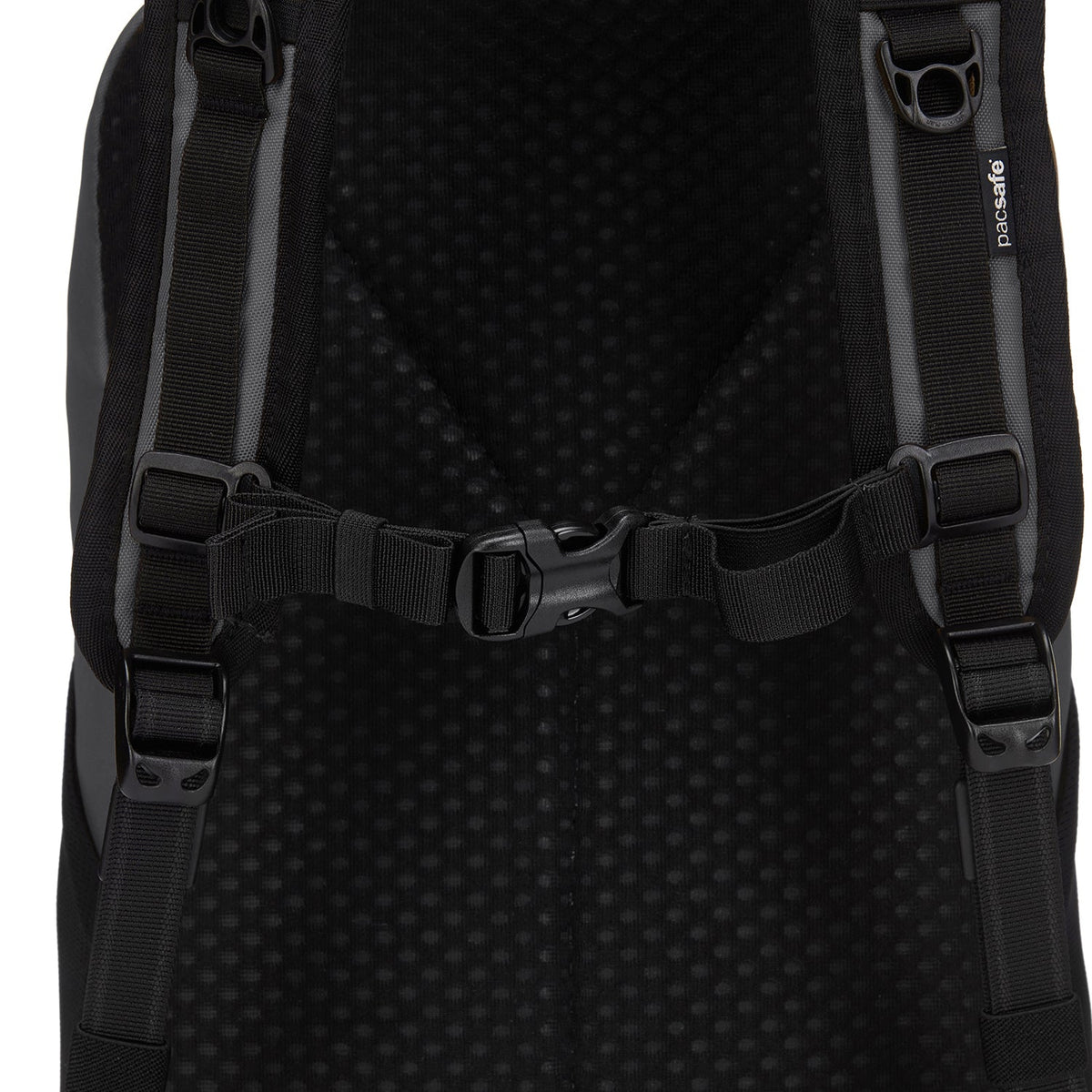 Pacsafe Vibe 20L Anti-Theft Backpack in Slate — detail view 2